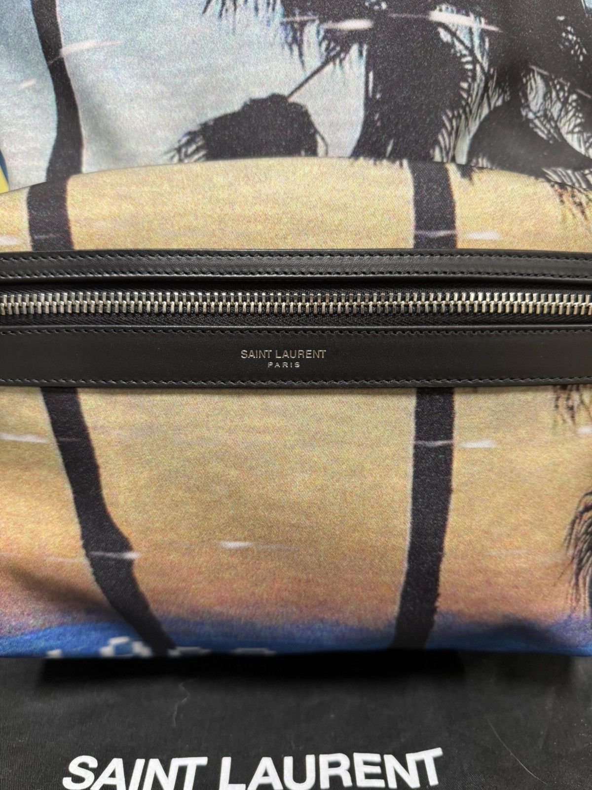 Saint Laurent Paris Saint Laurent Printed City Backpack NEW 1200$ Size ONE SIZE - 2 Thumbnail
