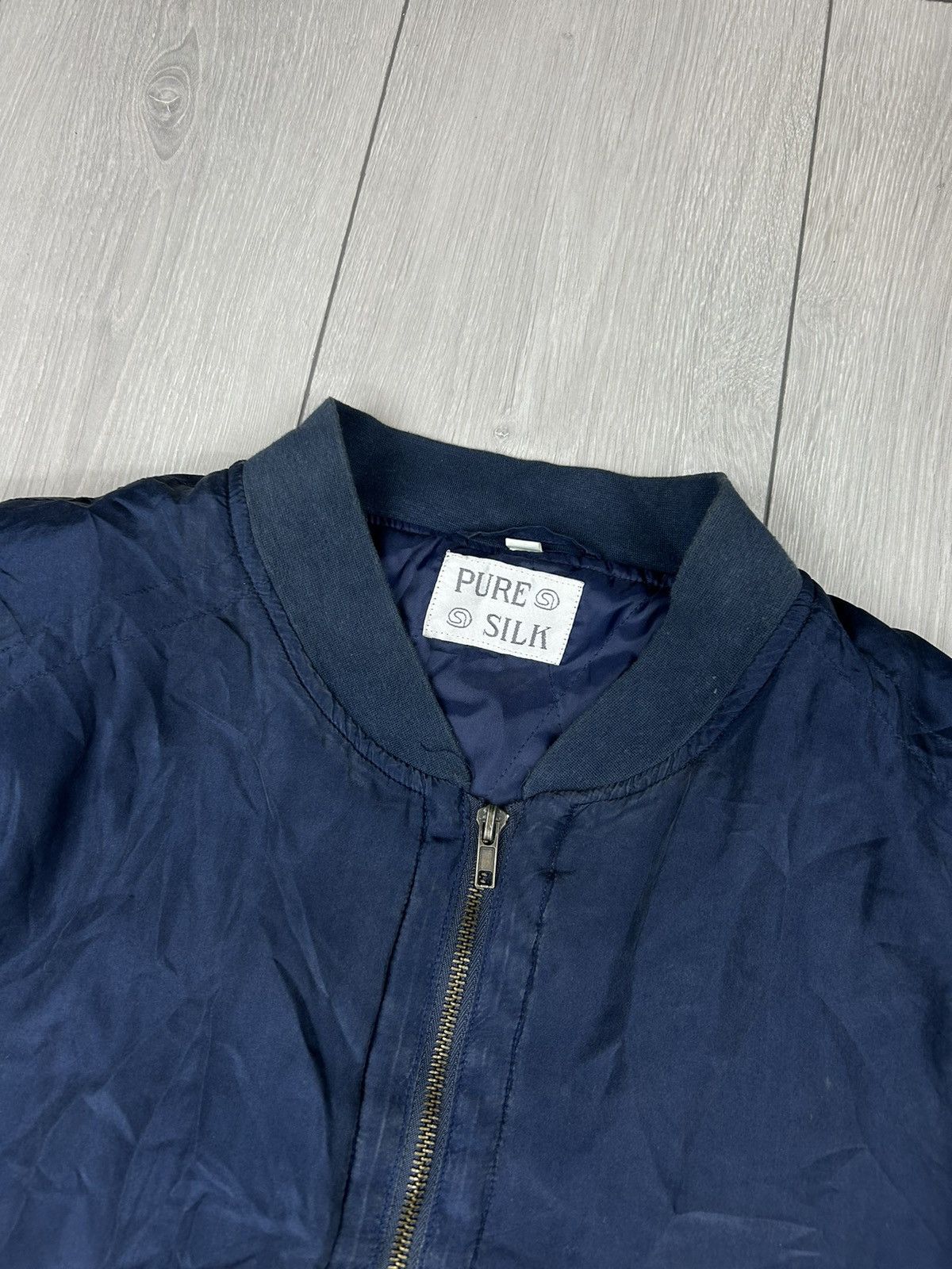 Vintage Vintage Silk Bomber Jacket size XL Size US XL / EU 56 / 4 - 4 Thumbnail