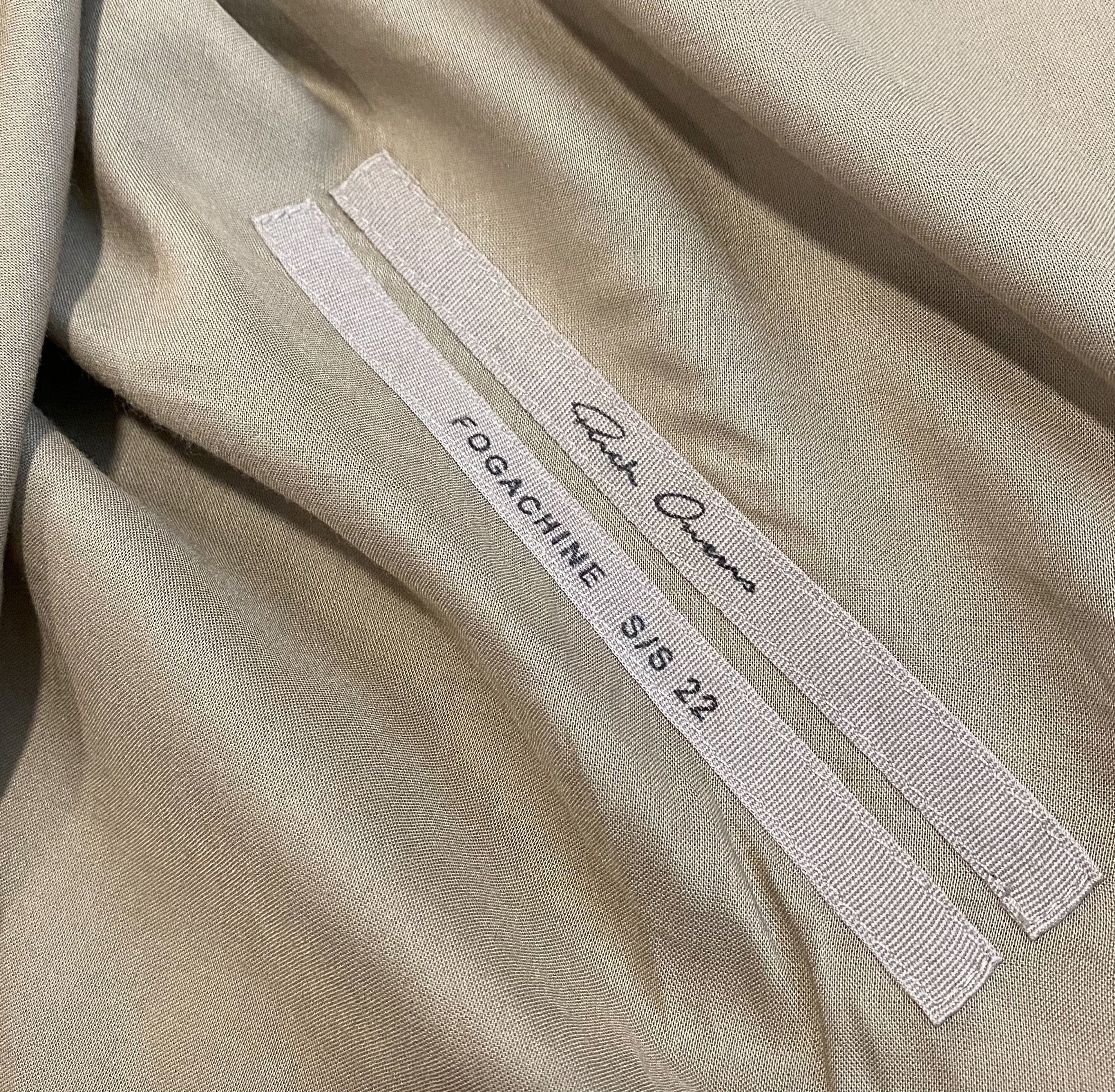 Rick Owens Rick Owens Fogachine SS22 Metallic Slip Dress Size M / US 6-8 / IT 42-44 - 6 Thumbnail