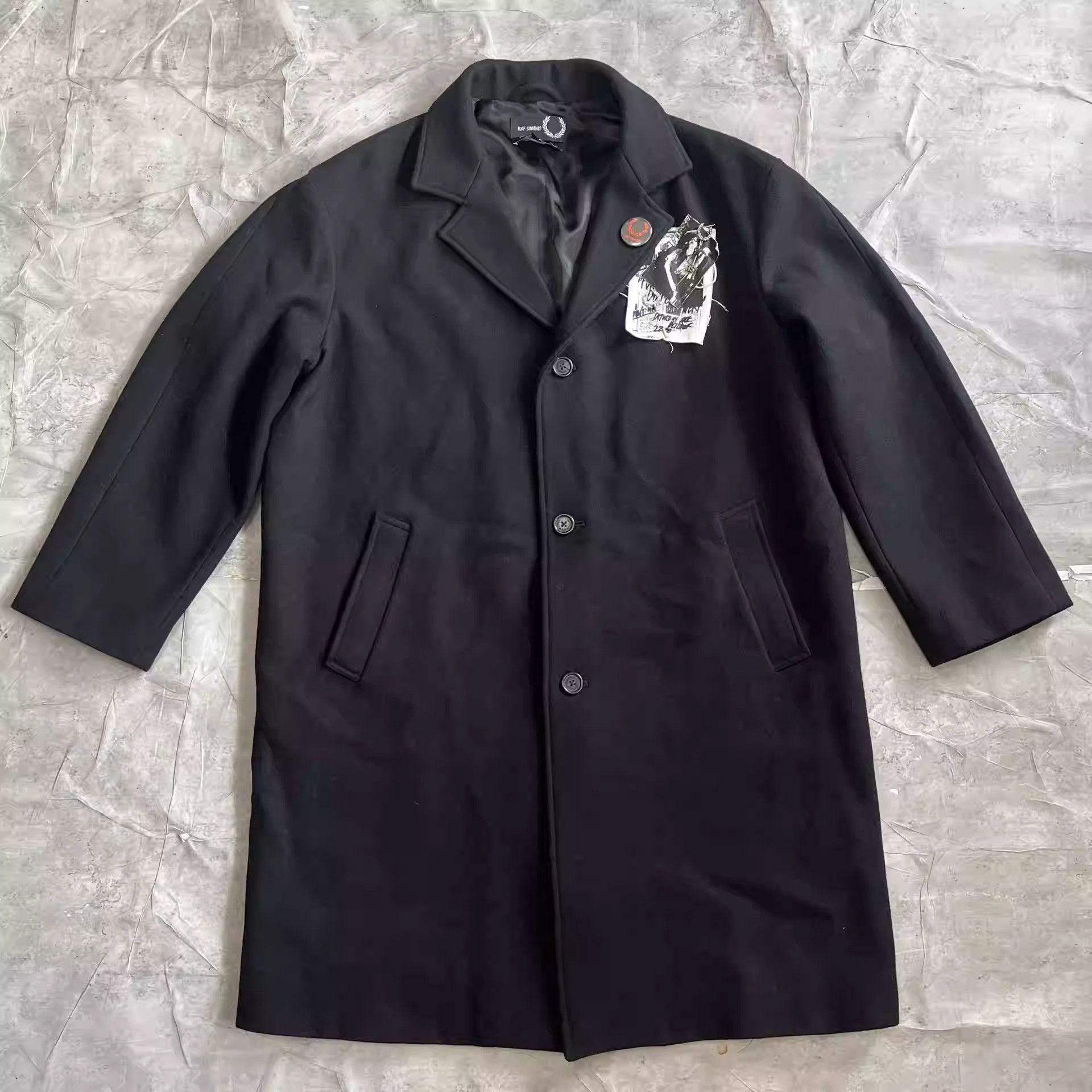 Raf Simons Raf Simons Fred Perry Portrait Patch Coat Jacket Size US M / EU 48-50 / 2 - 1 Thumbnail