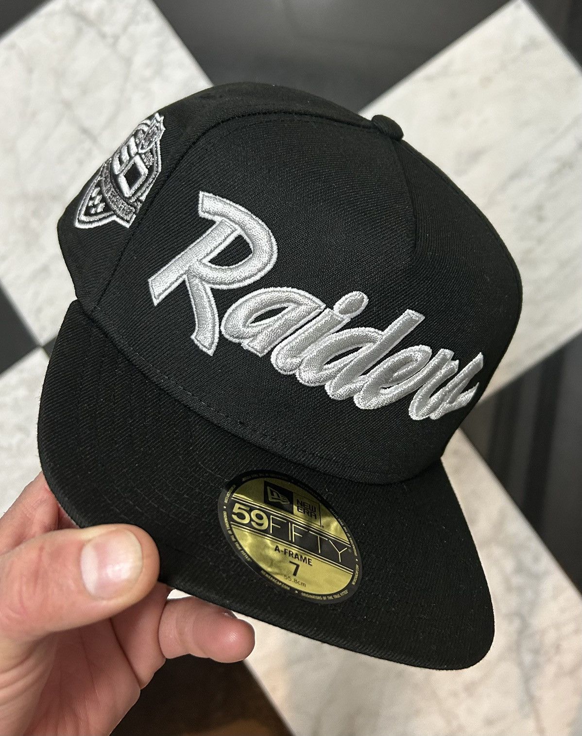 New Era Exclusive Raiders A-Frame fitted size 7 Size ONE SIZE - 4 Thumbnail