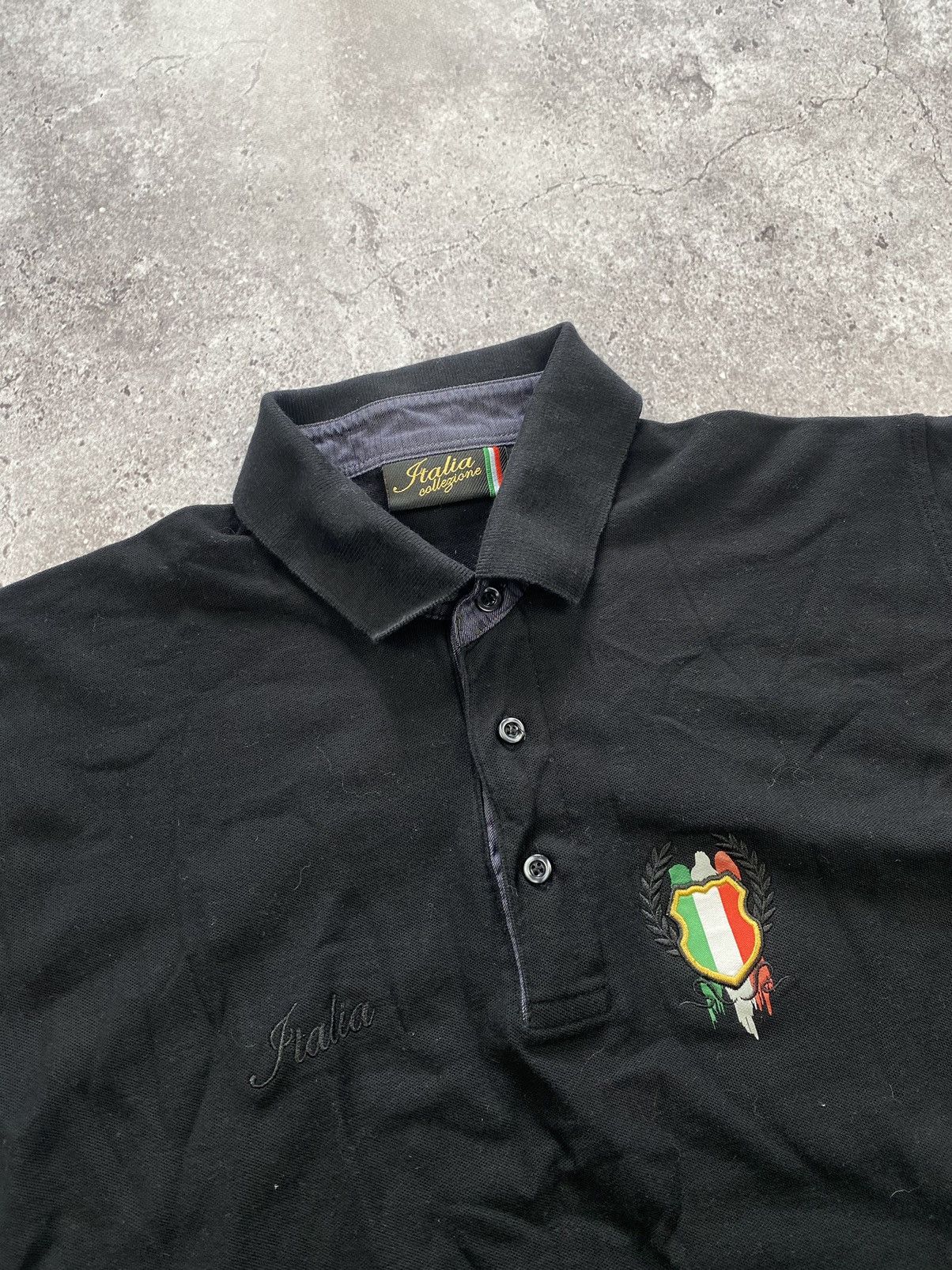 La Martina × Vintage Vintage Polo Italia L.A Martina Polo shirt Cortina Y2K 90s Size US M / EU 48-50 / 2 - 4 Thumbnail
