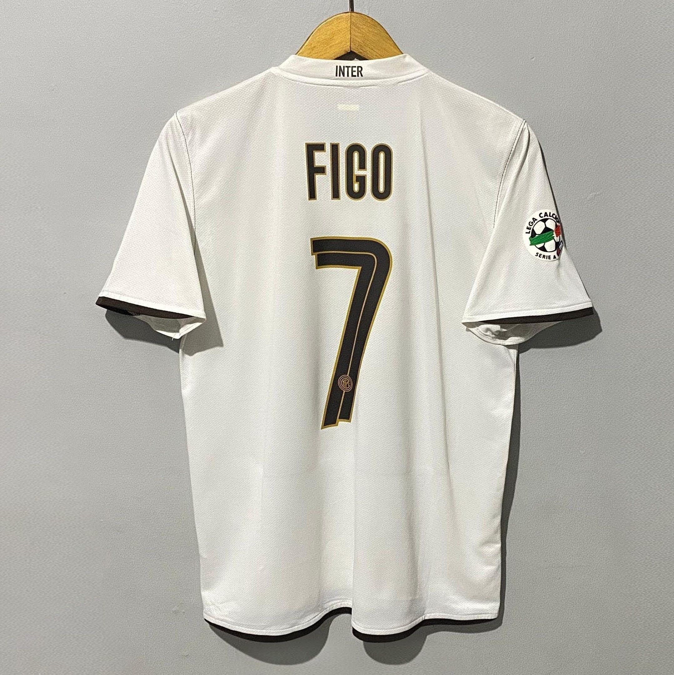 Nike Inter Milan 2008-2009 Away Jersey Luis Figo Size US M / EU 48-50 / 2 - 2 Thumbnail