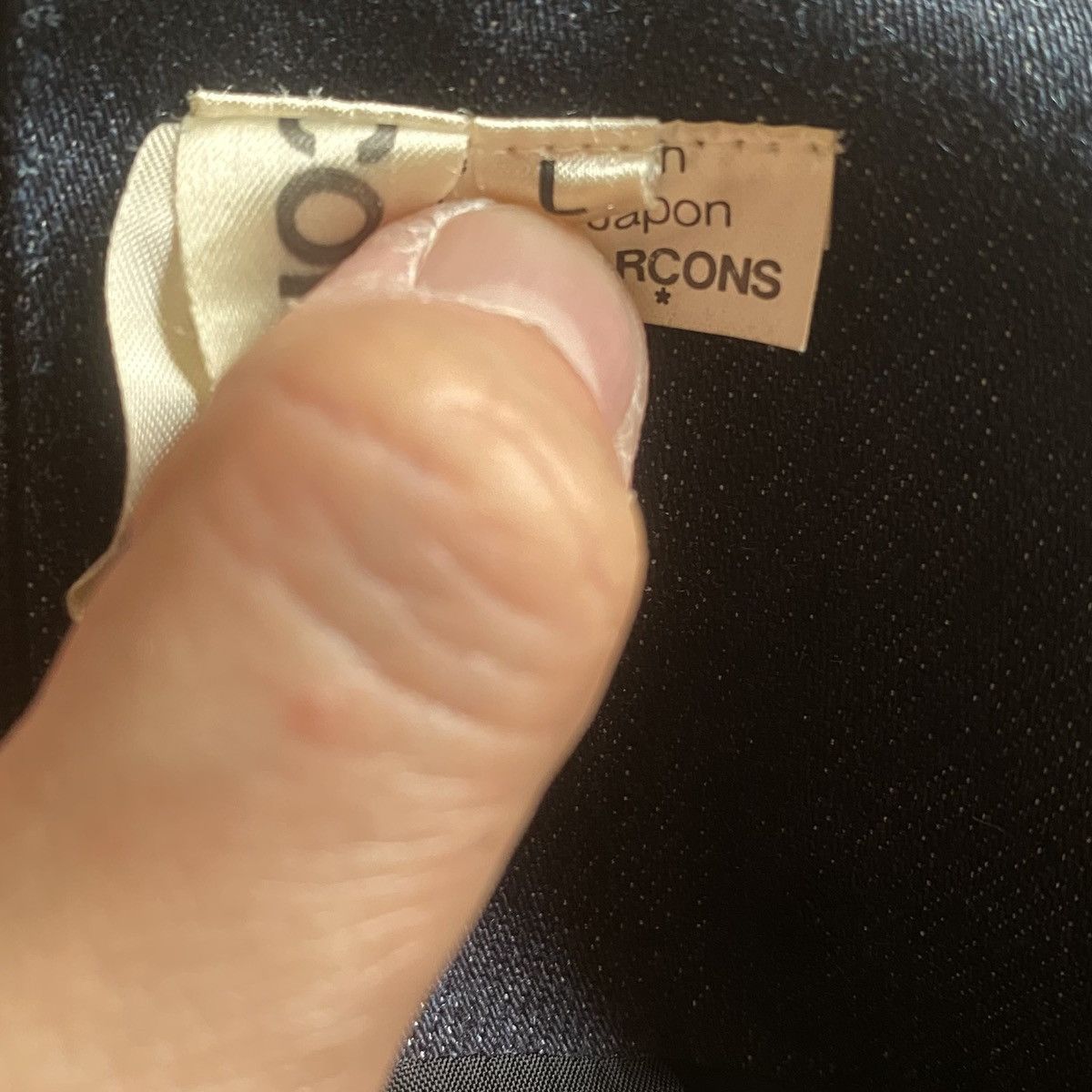 Comme des Garcons CDG Denim Midi Dress Size L / US 10 / IT 46 - 9 Thumbnail
