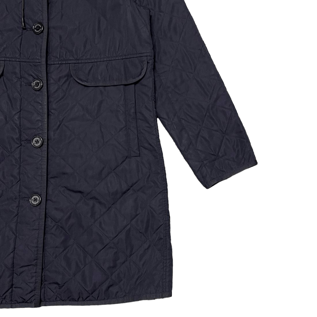Mackintosh Mackintosh Philosophy Quilted Hooded Jacket Size US S / EU 44-46 / 1 - 4 Thumbnail