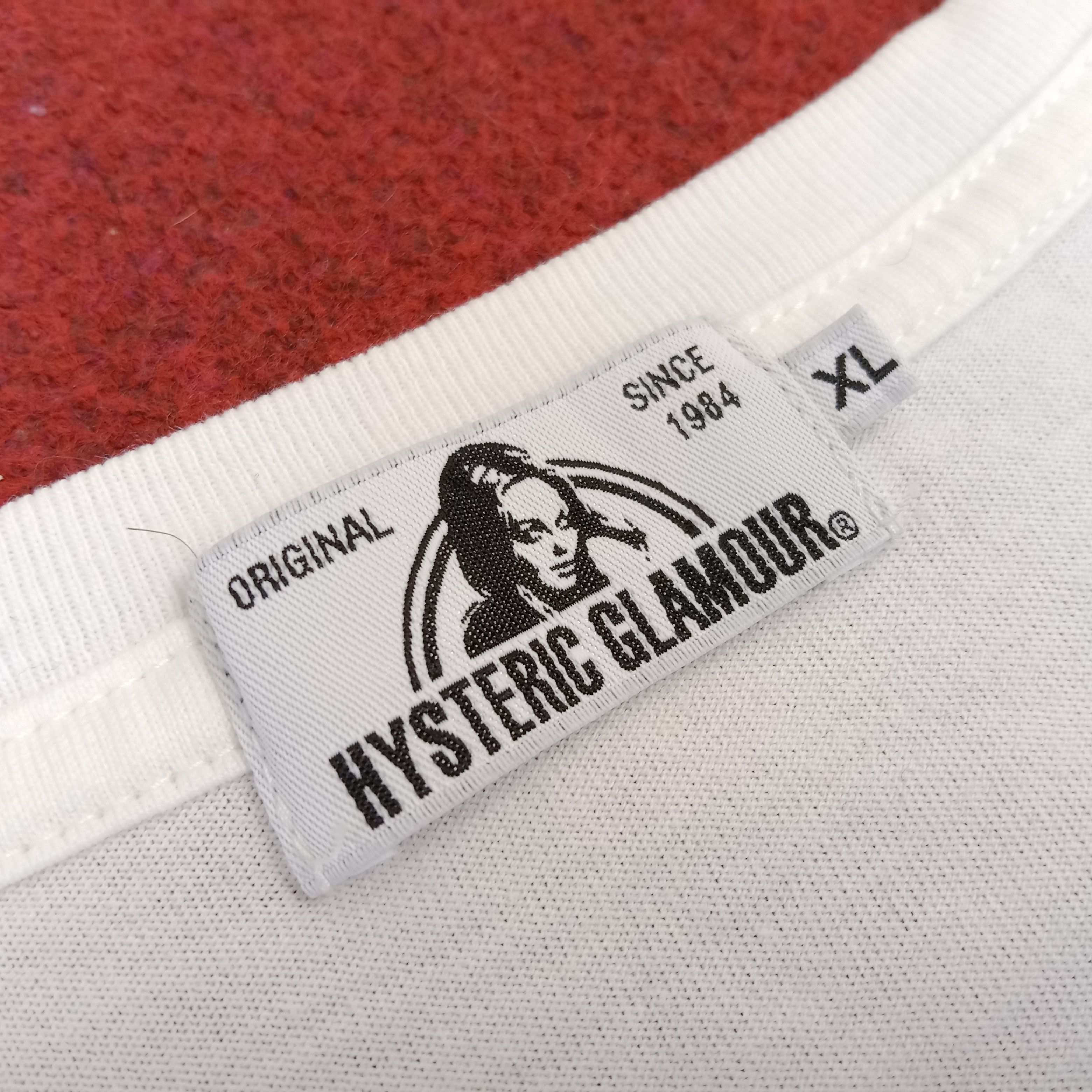 Hysteric Glamour × Japanese Brand × Vintage Hysteric Glamour Japanese Brand Streetwear Style Tshirt Size US L / EU 52-54 / 3 - 6 Thumbnail