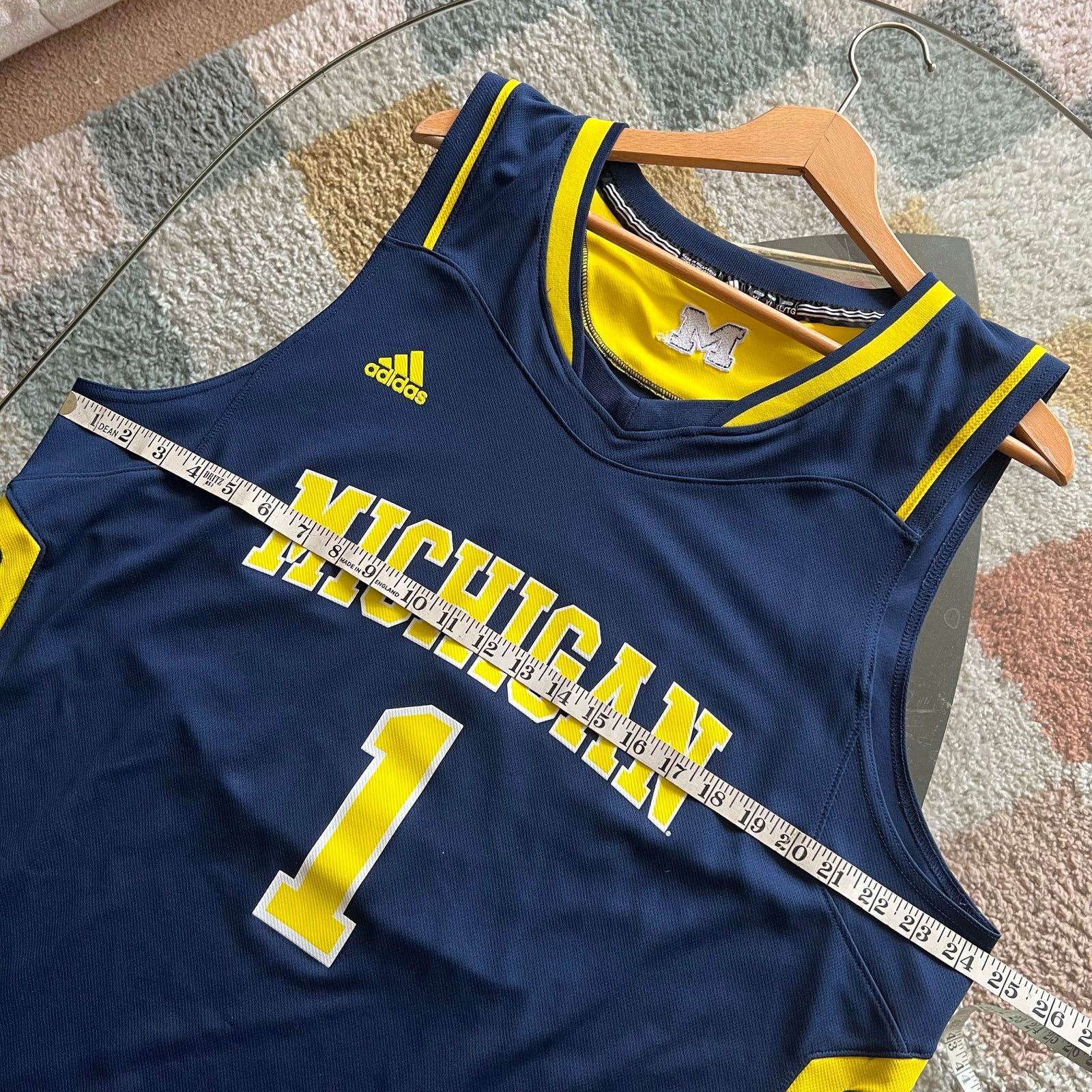 Adidas Michigan Wolverines Basketball Jersey | Glenn Robinson | XL Size US XL / EU 56 / 4 - 11 Thumbnail