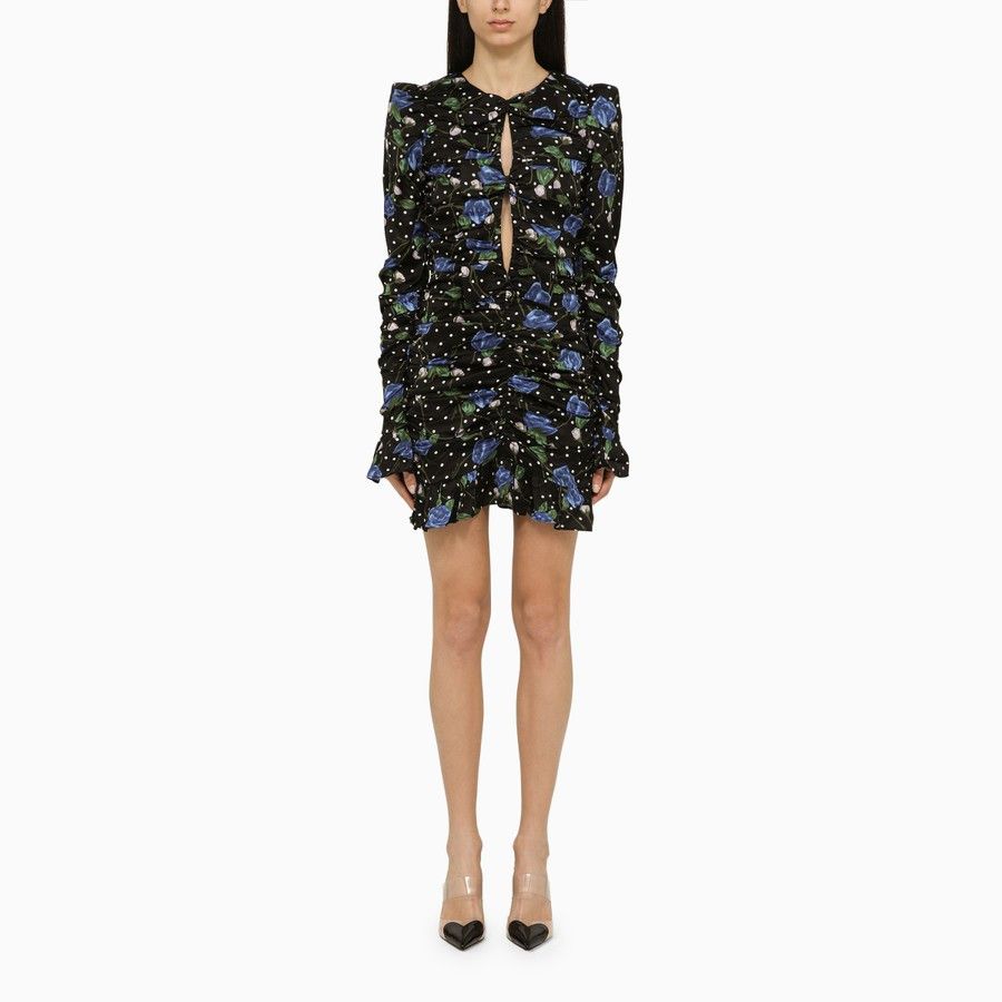 image of Rotate Birger Christensen O1D2Blof0124 Mini Dress In Black, Women's (Size Small)