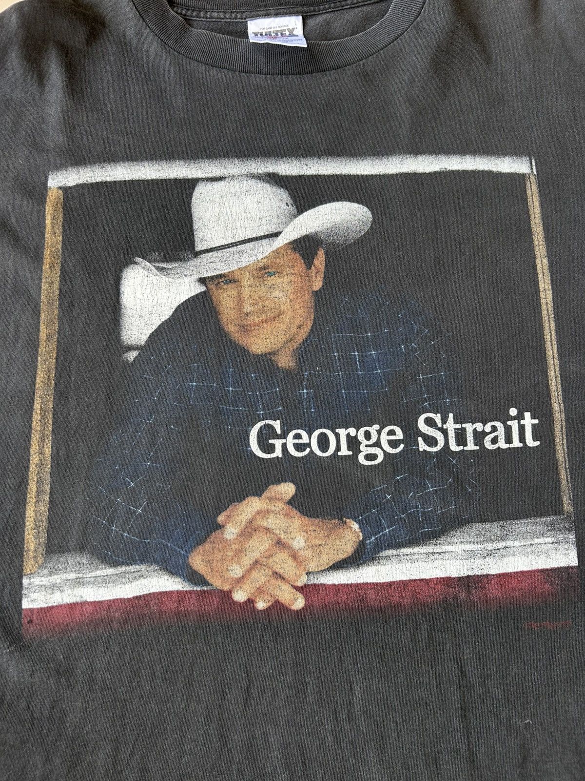 Band Tees Vintage Tultex George Strait Country Music Festival Size US XL / EU 56 / 4 - 3 Thumbnail