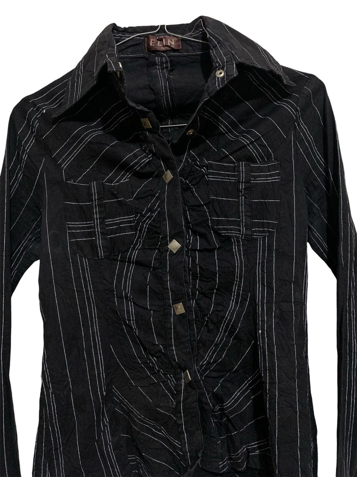 If Six Was Nine women's y2k slim fit shirt Size M / US 6-8 / IT 42-44 - 2 Thumbnail
