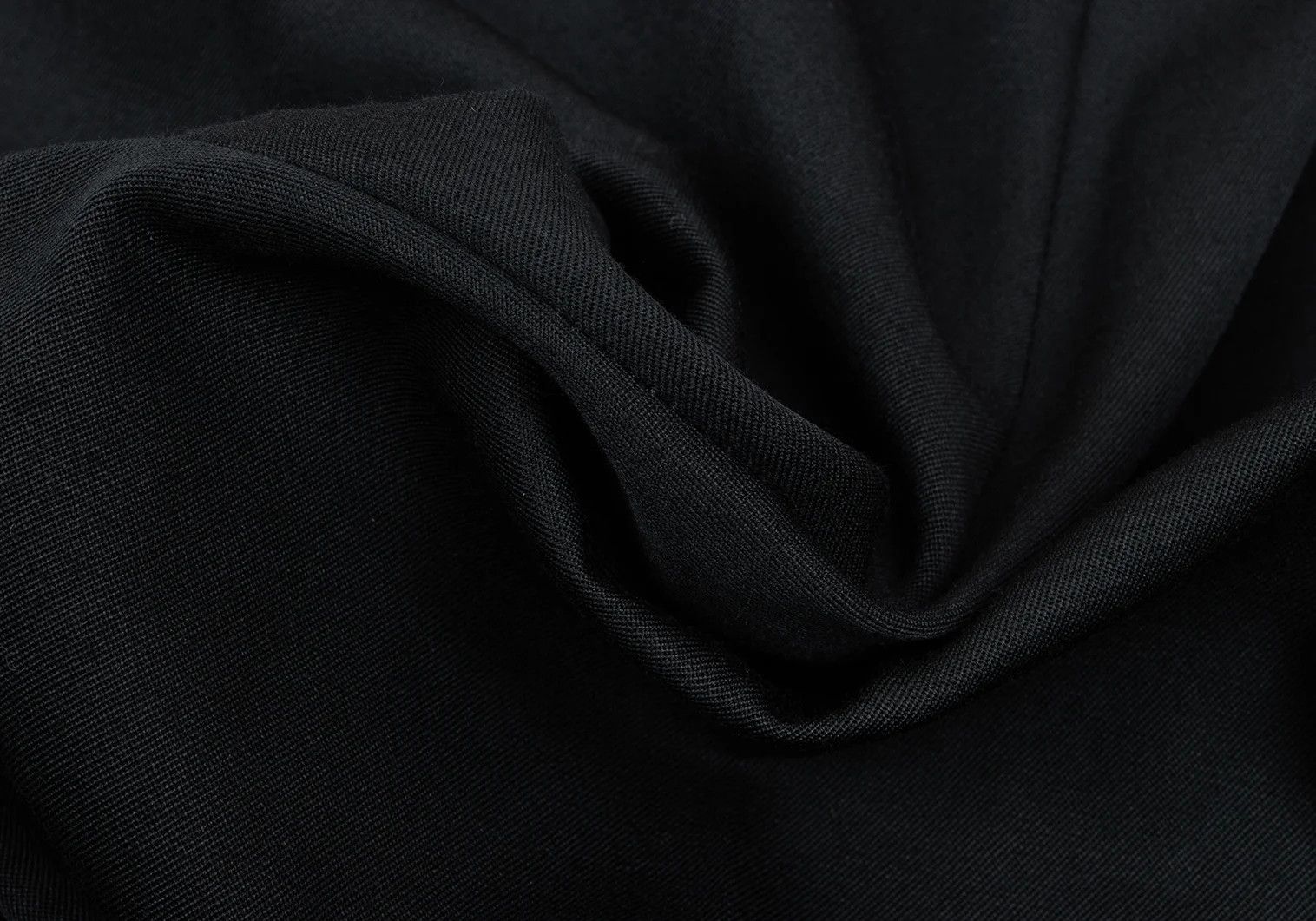 Jean Paul Gaultier Wool Gabardine Tack Straight Pants in Black 48 Size US 32 / EU 48 - 11 Thumbnail