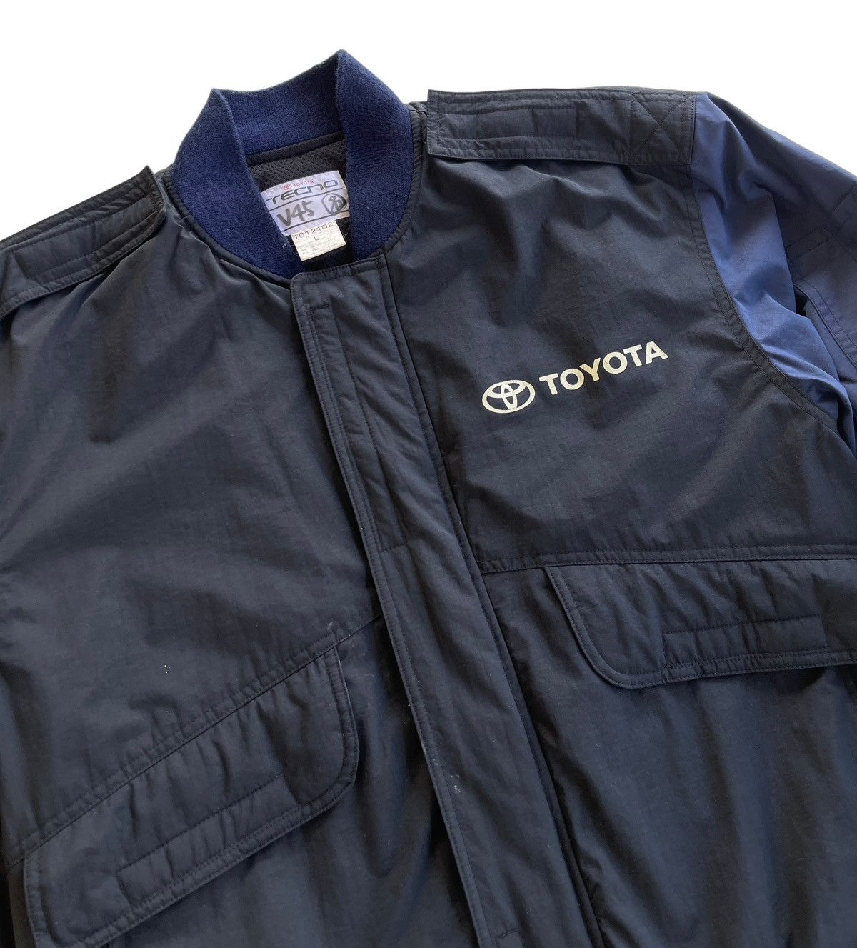 Sports Specialties Vintage Toyata Techno TRD Racing Bomber Jacket Size US L / EU 52-54 / 3 - 9 Thumbnail
