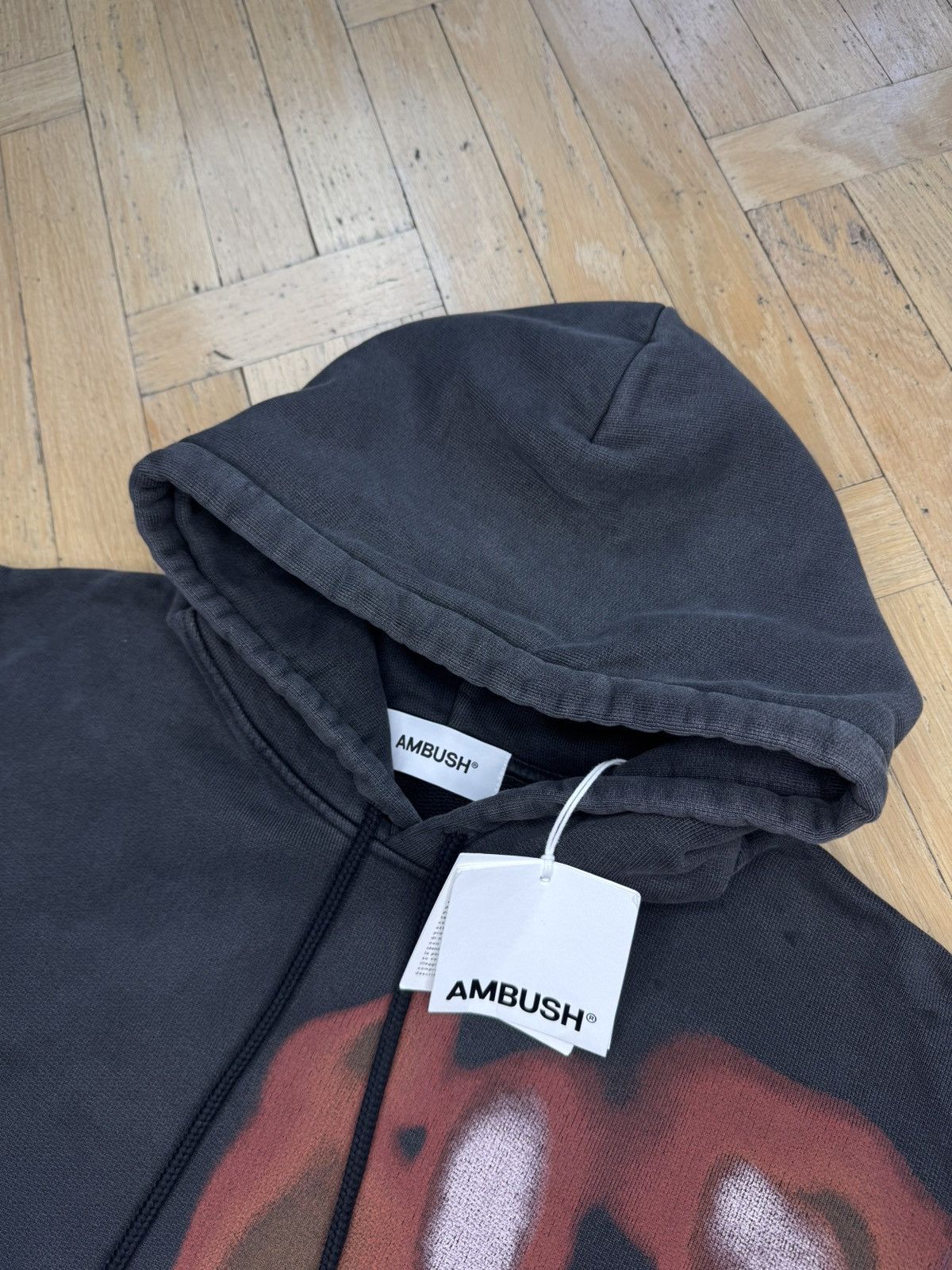 Ambush Design AMBUSH GRAPHIC WASHED HOODIE Size US S / EU 44-46 / 1 - 6 Thumbnail