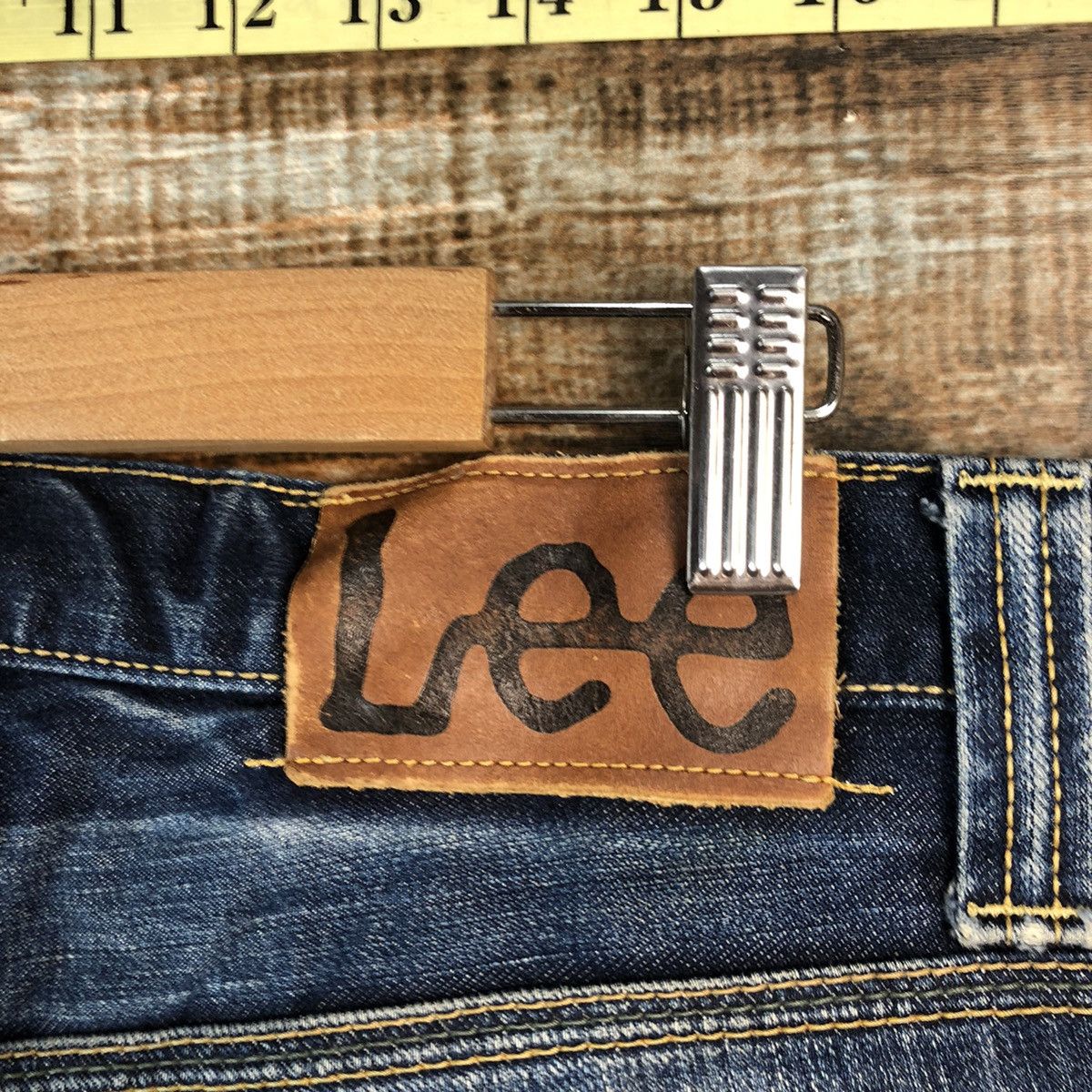 Lee Lee Black Distressed Denim Pants #A2136 Size US 32 / EU 48 - 18 Thumbnail