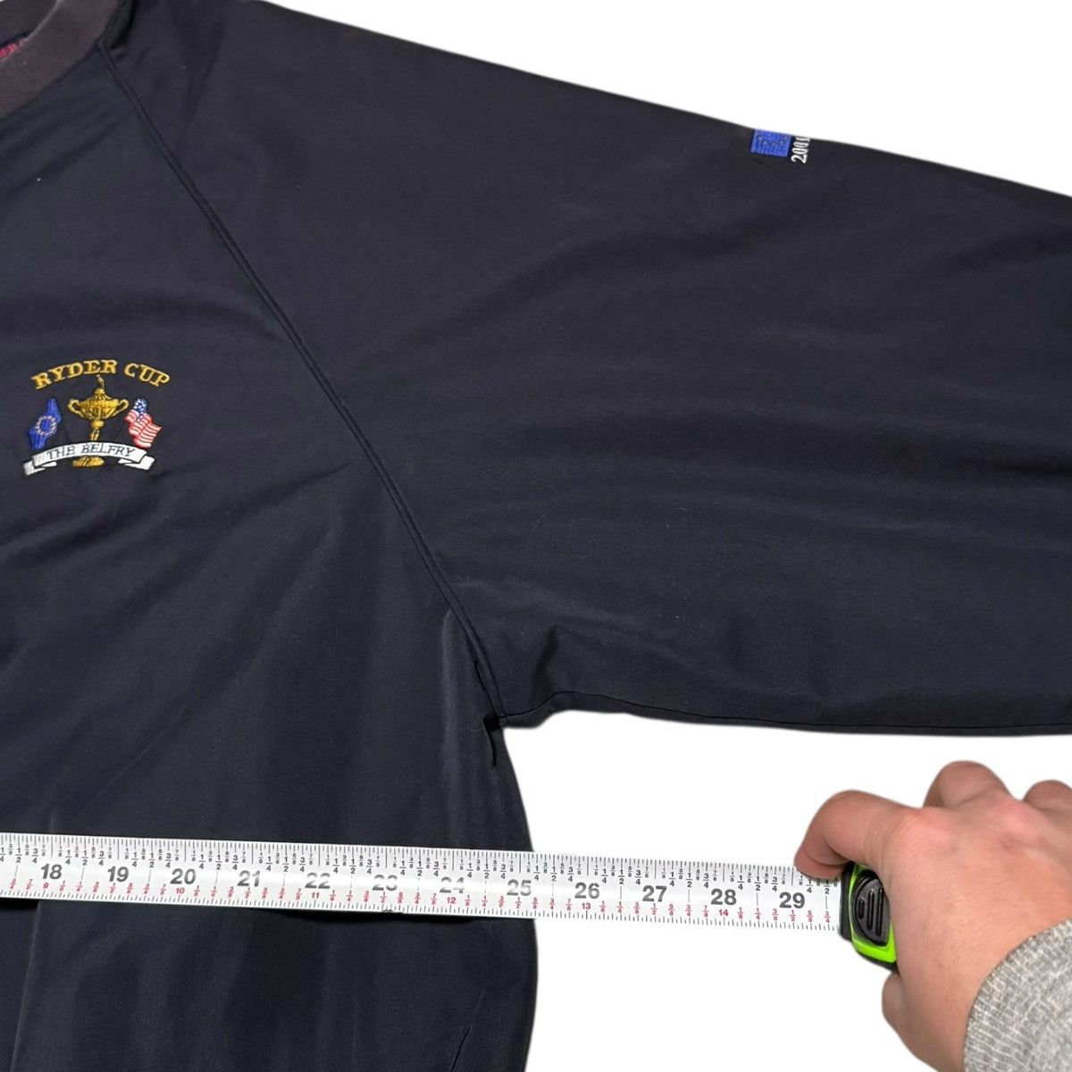Vintage 2001 Slazenger Ryder Cup Navy Blue Windbreaker Men's XL Size US XL / EU 56 / 4 - 5 Thumbnail