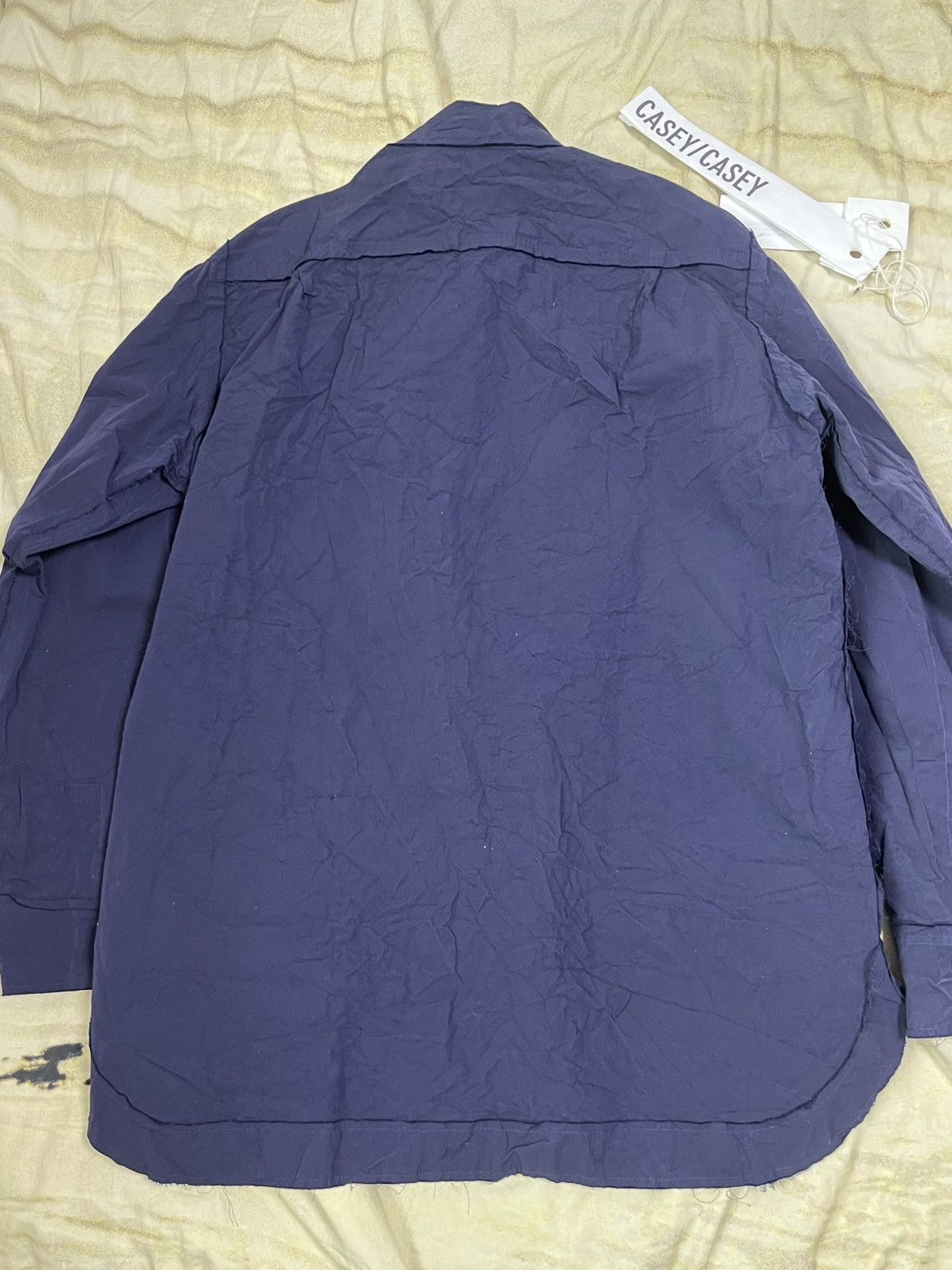Casey Casey [M] Casey Casey Raw Cut BIG RACCOURICE Paper Cotton Shirts Size US M / EU 48-50 / 2 - 4 Thumbnail