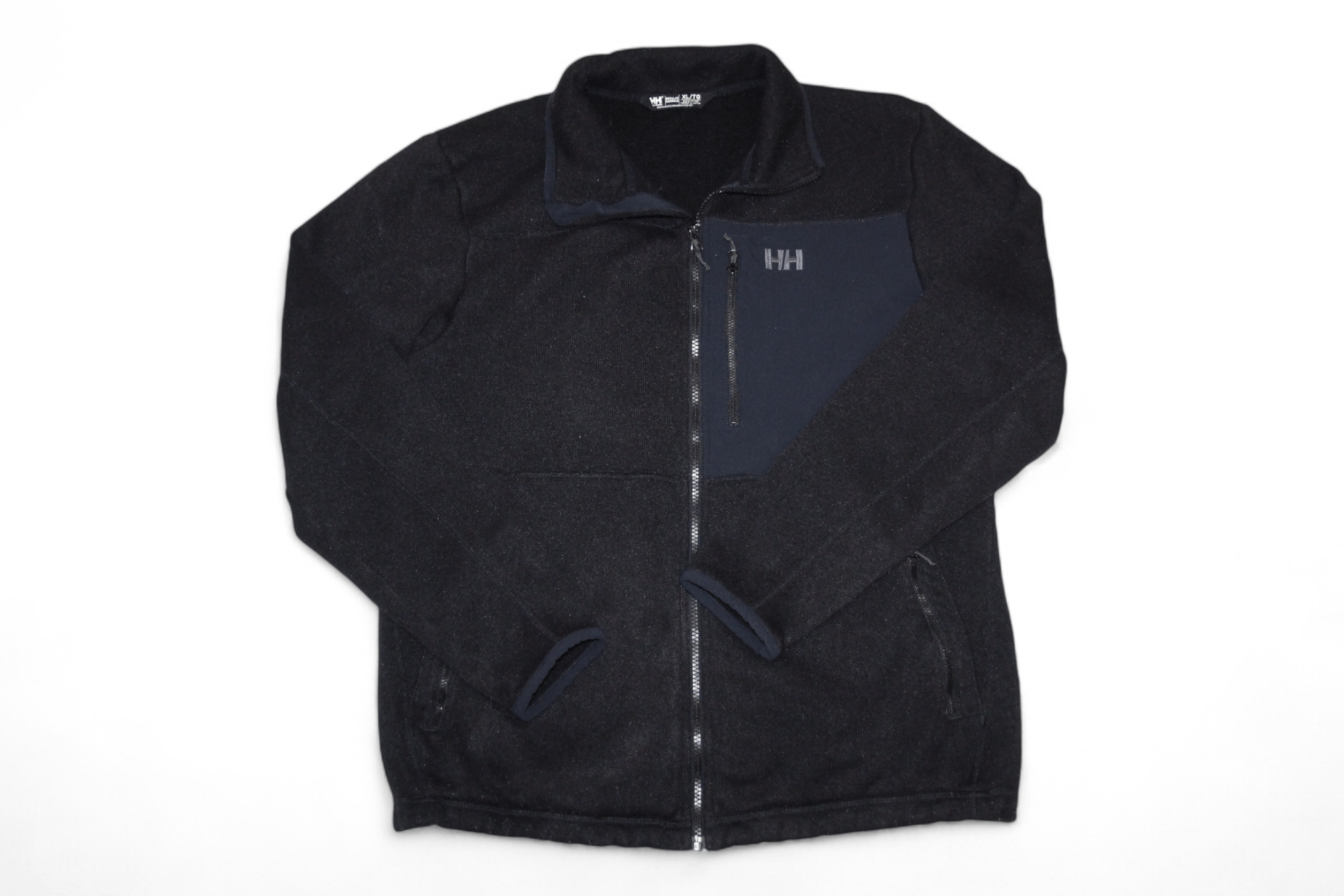 Helly Hansen Helly Hansen Full Zip Rib Knit Lining Fleece Jacket Size US XL / EU 56 / 4 - 12 Thumbnail