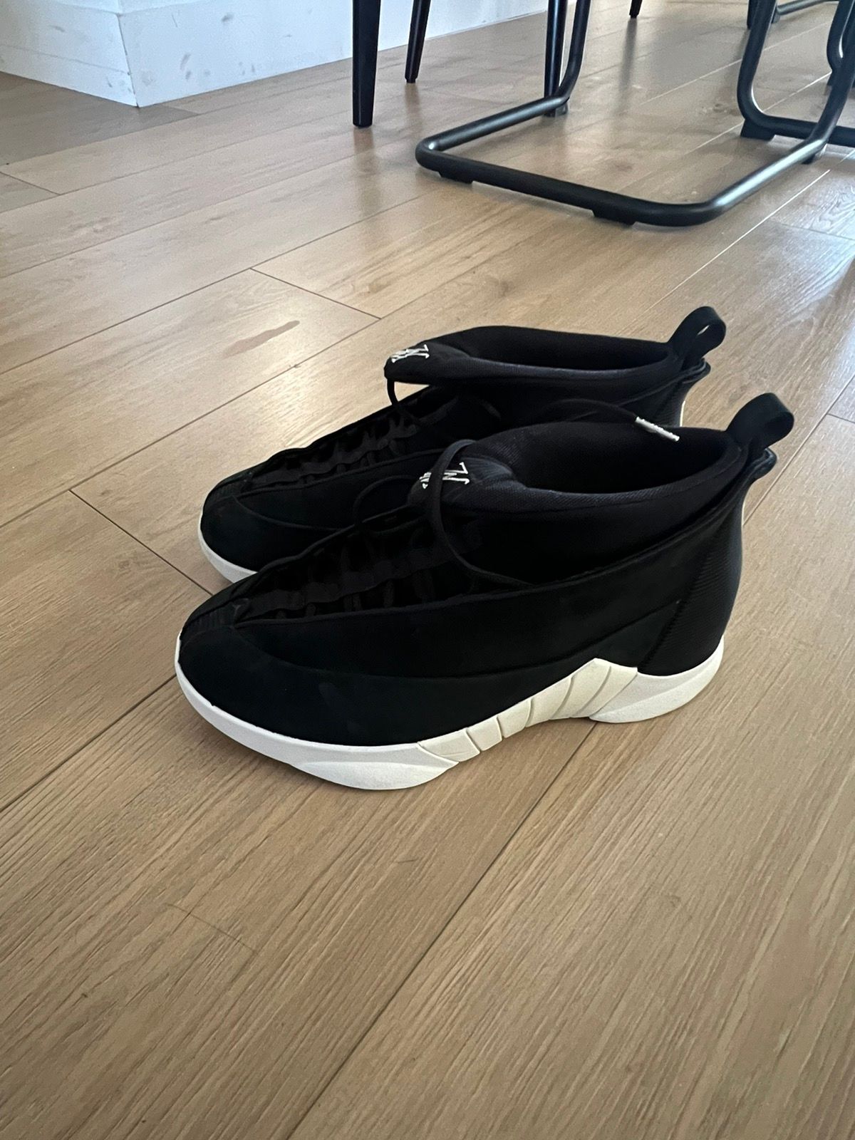 Pre-owned Jordan Brand Nike Air Jordan 15 Psny Shoes In Black