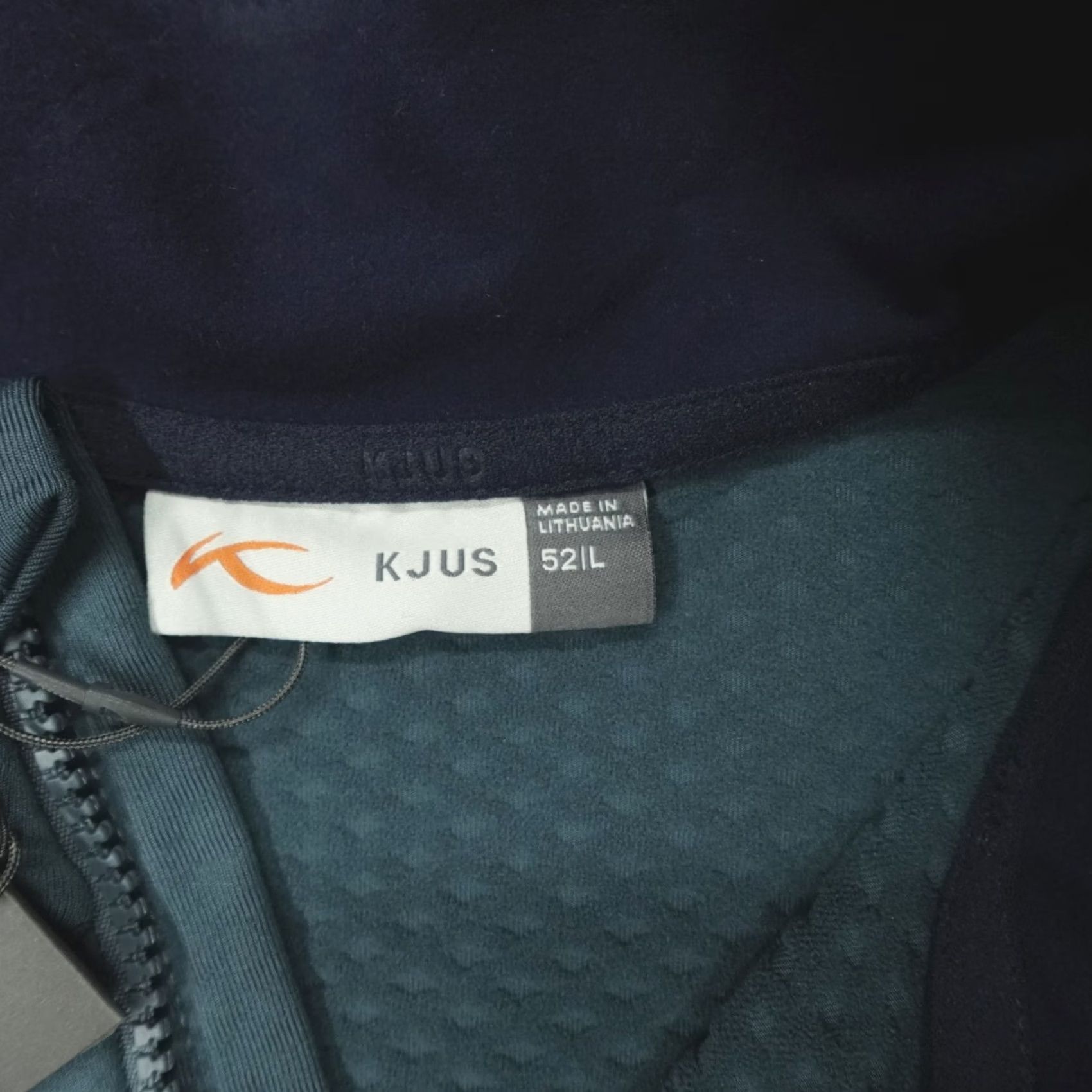 KJUS KJUS Damon Midlayer Half-Zip Men’s L 52 Blue Polyester Wool Golf Pullover Shirt Size US L / EU 52-54 / 3 - 4 Thumbnail