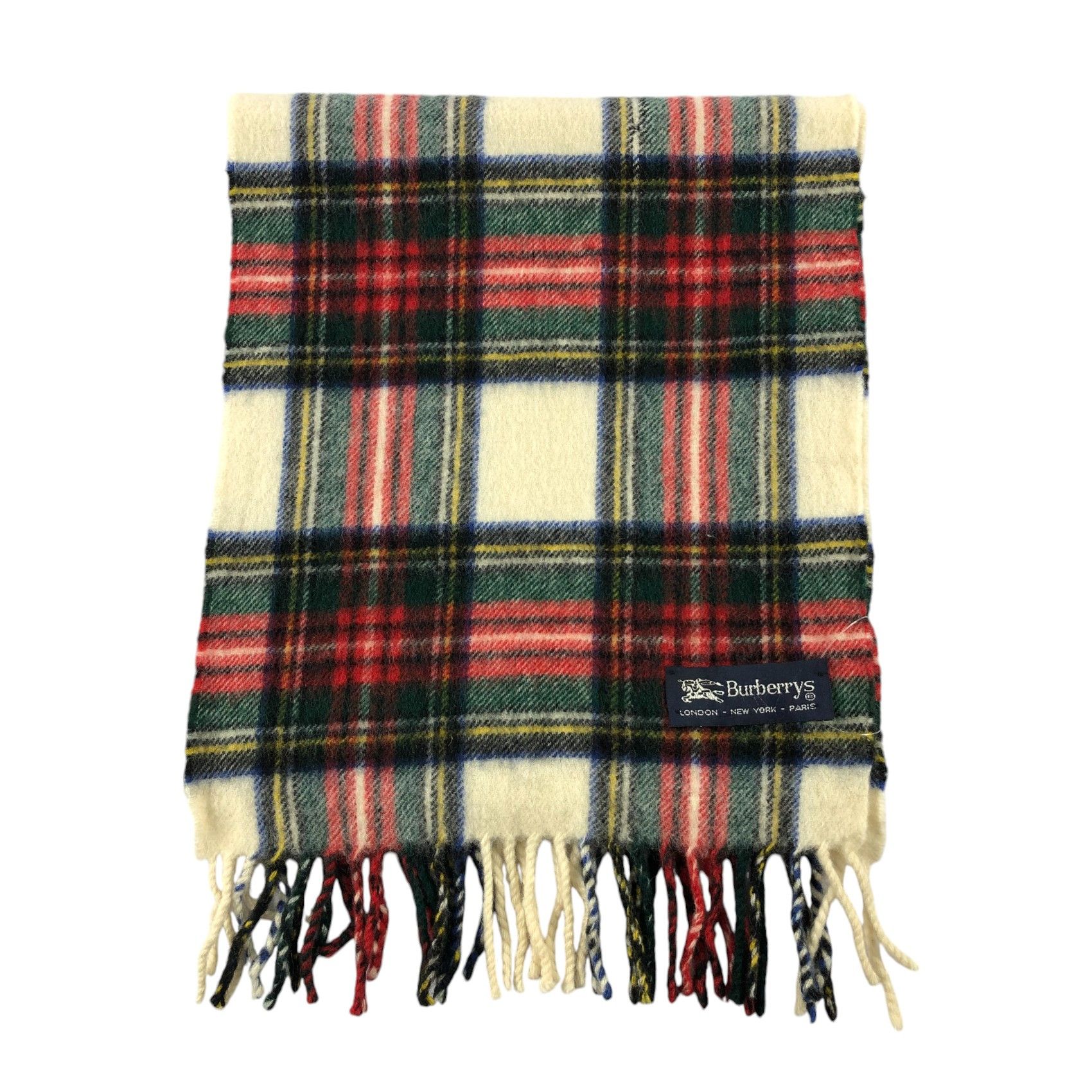 Burberry × Vintage Vintage Burberry Scarf - WW3340 Size ONE SIZE - 2 Thumbnail