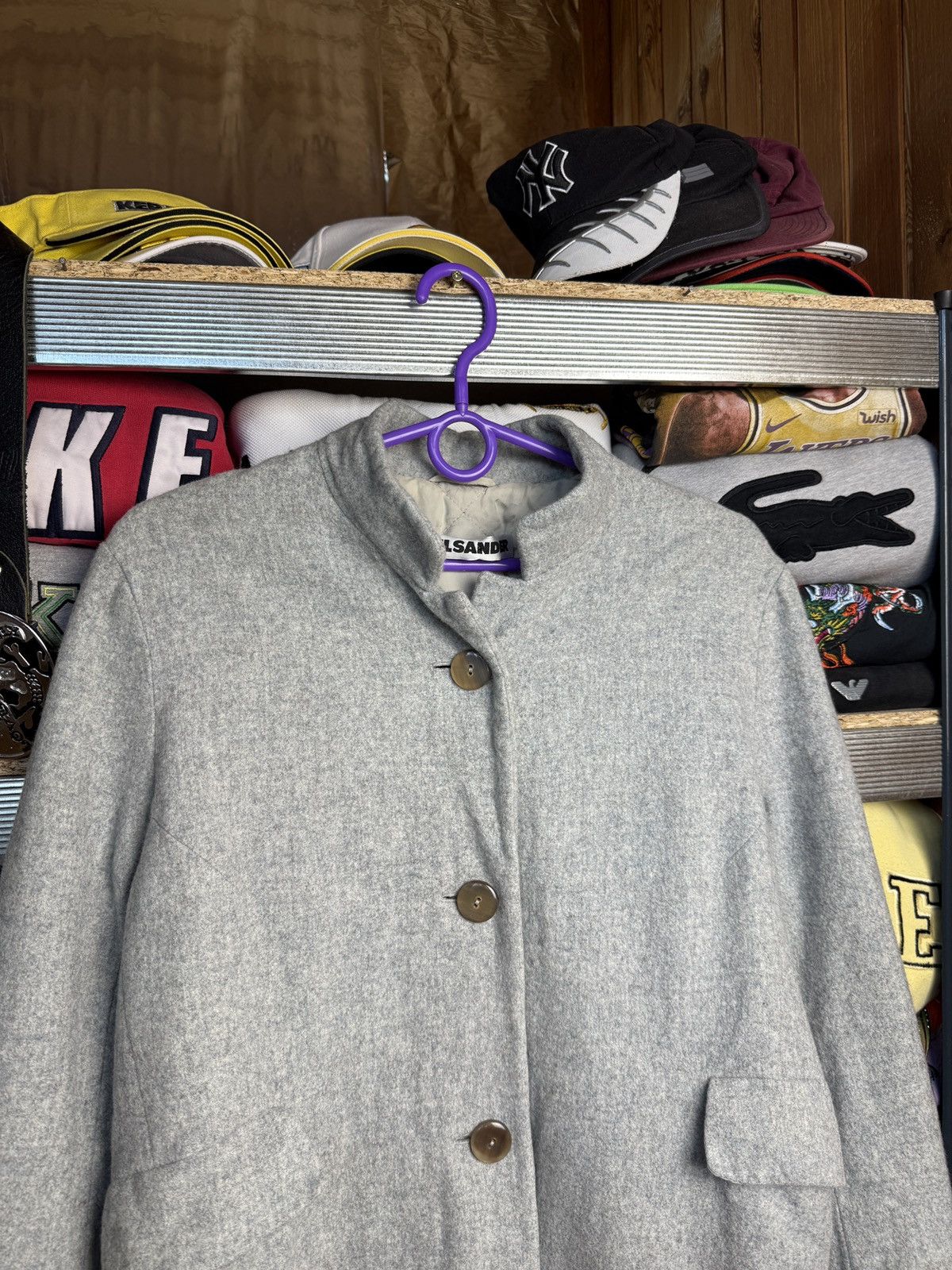 Jil Sander Jil Sander Wool Coat Size S / US 4 / IT 40 - 3 Thumbnail