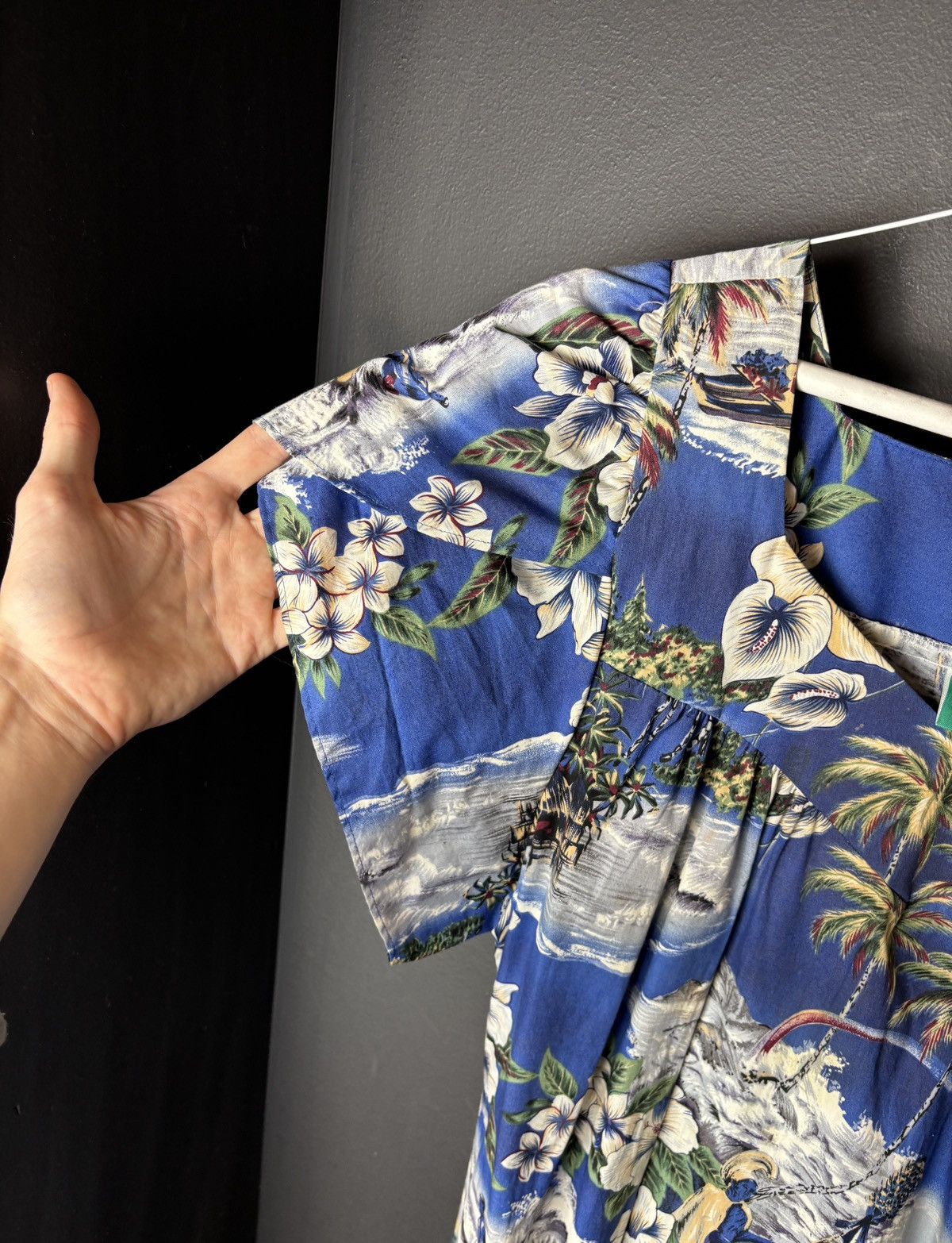 Vintage Vintage Hawaiian Dress Beach Dress Floral 80s Made in Hawaii Size M / US 6-8 / IT 42-44 - 6 Thumbnail