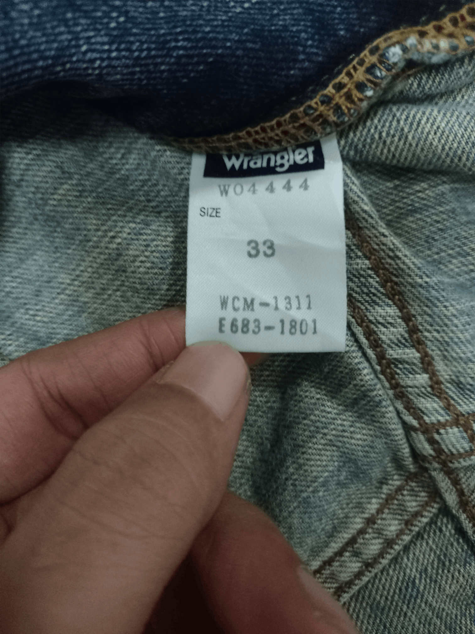 Wrangler Vintage Wrangler Blue Wash Distressed Baggy Jeans 32x32 Size US 32 / EU 48 - 12 Thumbnail