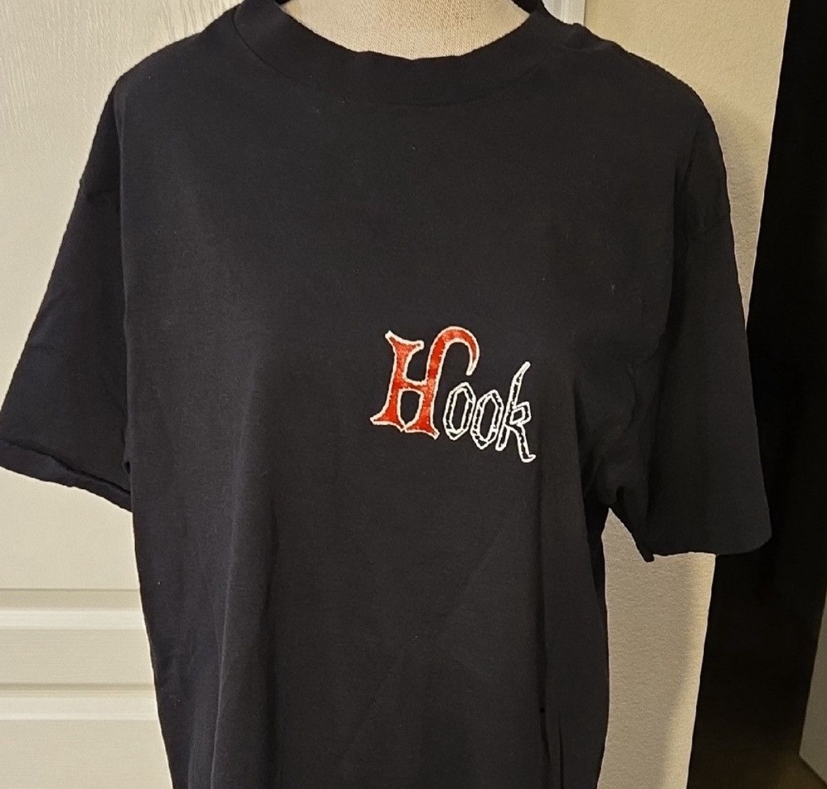Vintage VINTAGE SINGLE STITCH ( RARE ) 1991 HOOK movie t-shirt Size US XL / EU 56 / 4 - 1 Thumbnail
