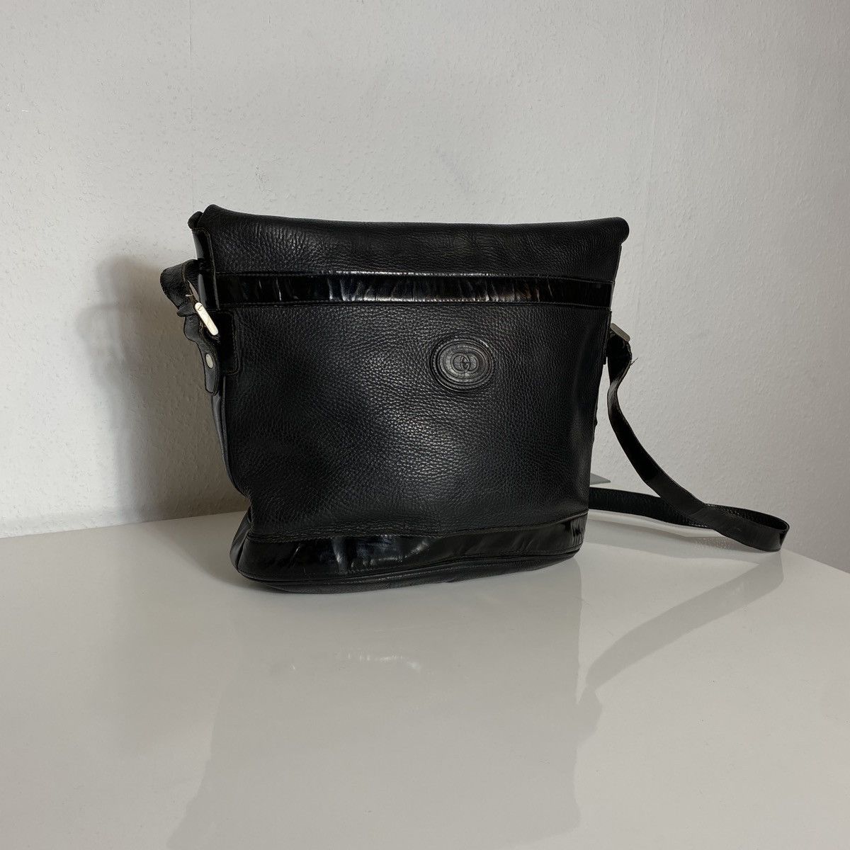 Gucci Vintage bag Gucci Leather Black Size ONE SIZE - 2 Thumbnail