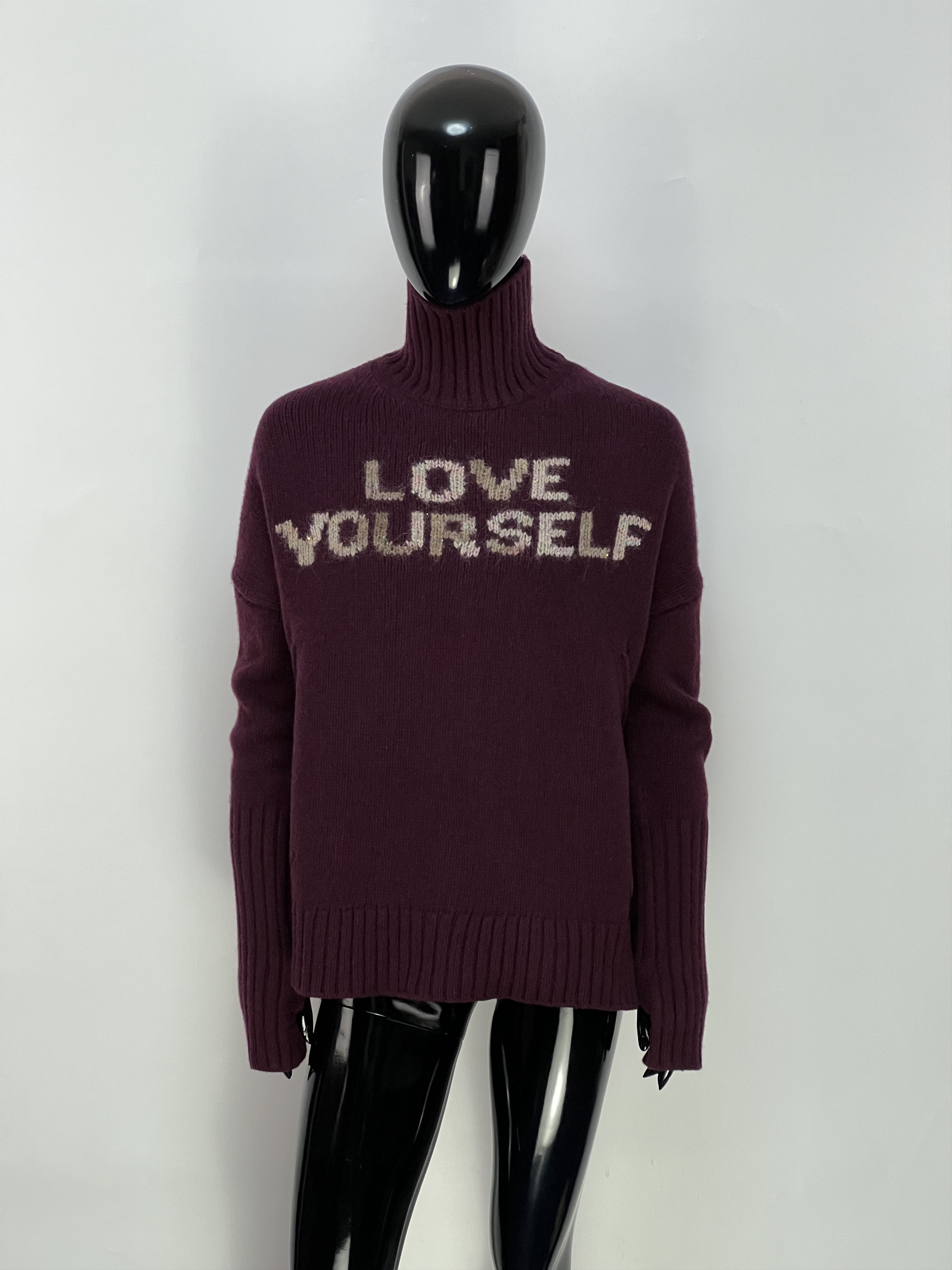 Zadig & Voltaire Zadig Voltaire Merino Wool Alpaca Turtleneck Sweater Size S / US 4 / IT 40 - 2 Thumbnail