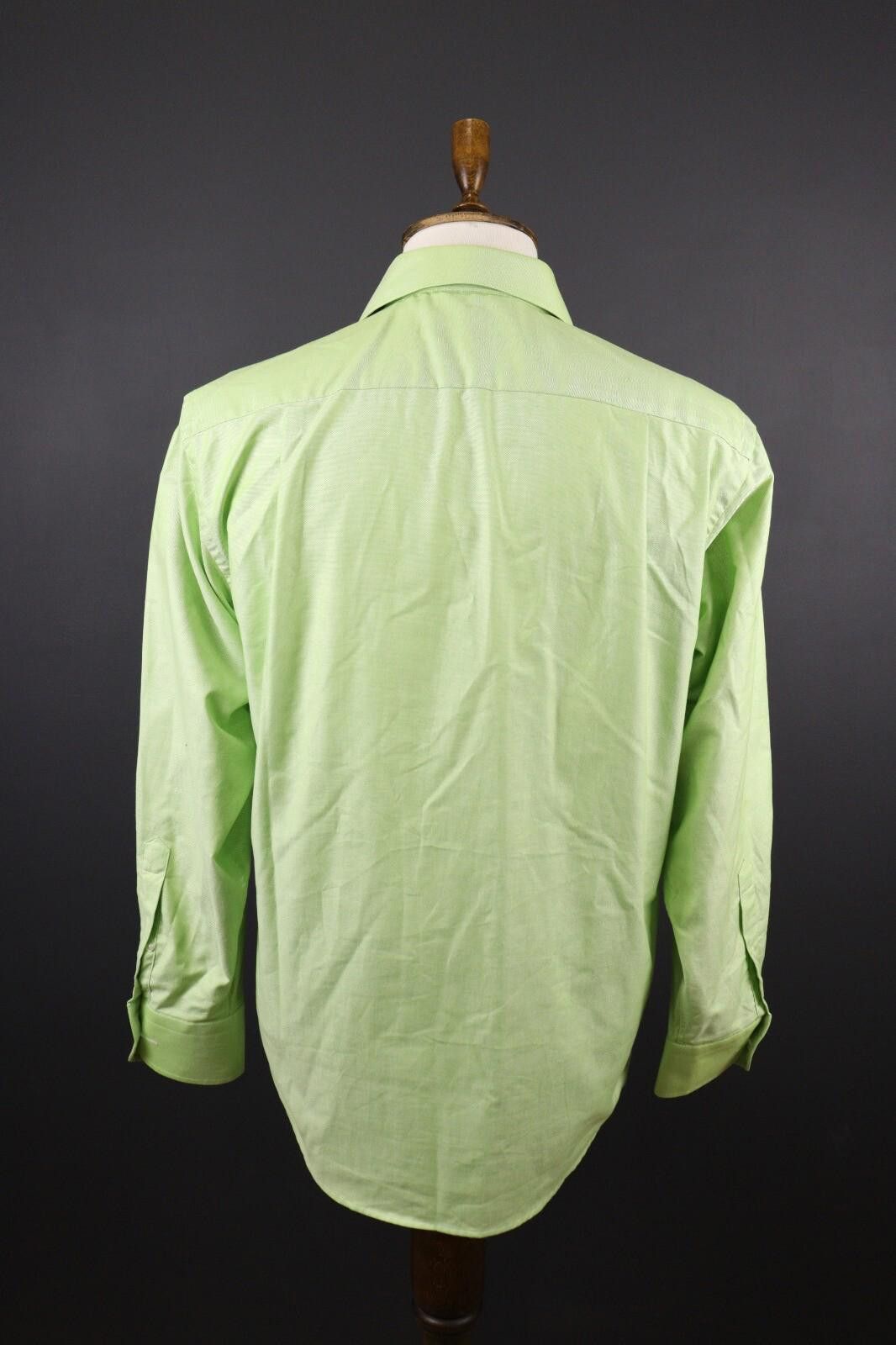 Eton Eton Ganghester 1928 Green Button Down Shirt Size 40 / 15 Size US M / EU 48-50 / 2 - 6 Thumbnail