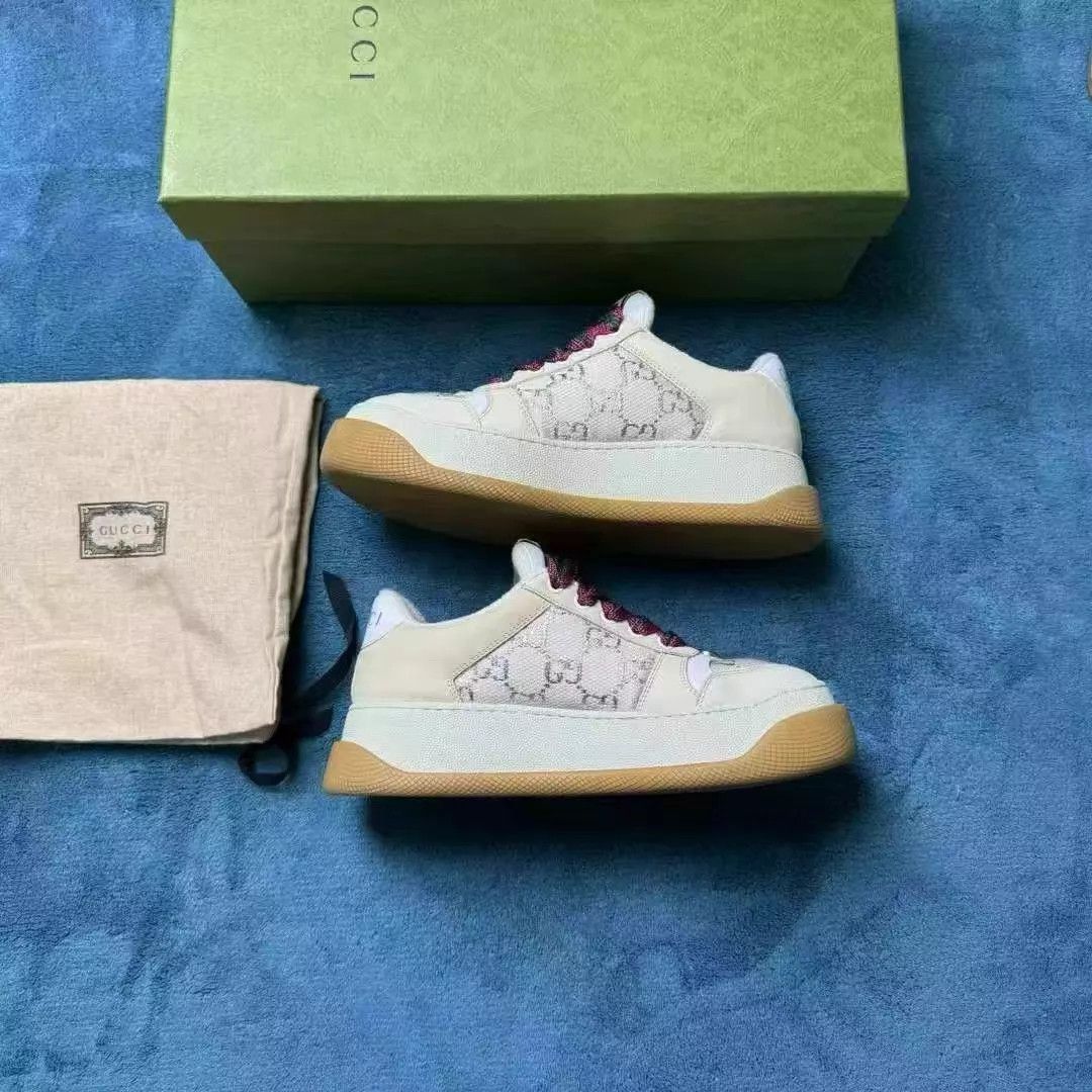 Gucci Gucci Rhyton Beige White Sole Women's 36 Size US 5.5 / IT 35.5 - 2 Thumbnail