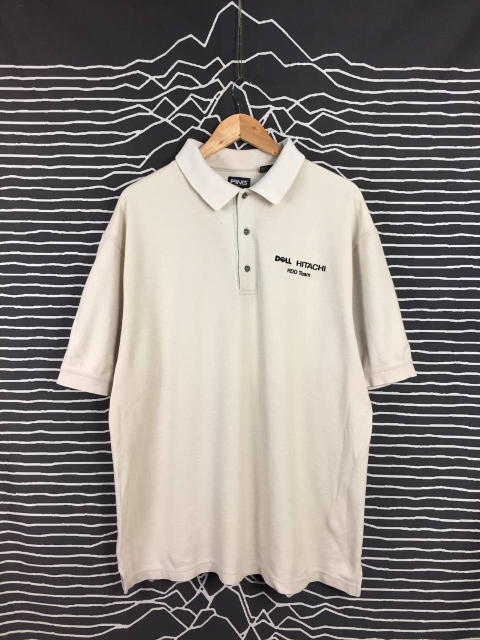 PING × Vintage Vtg 90s Ping Collection Dell Hitachi Hdd Team Golf Polo Tee Size US L / EU 52-54 / 3 - 1 Thumbnail
