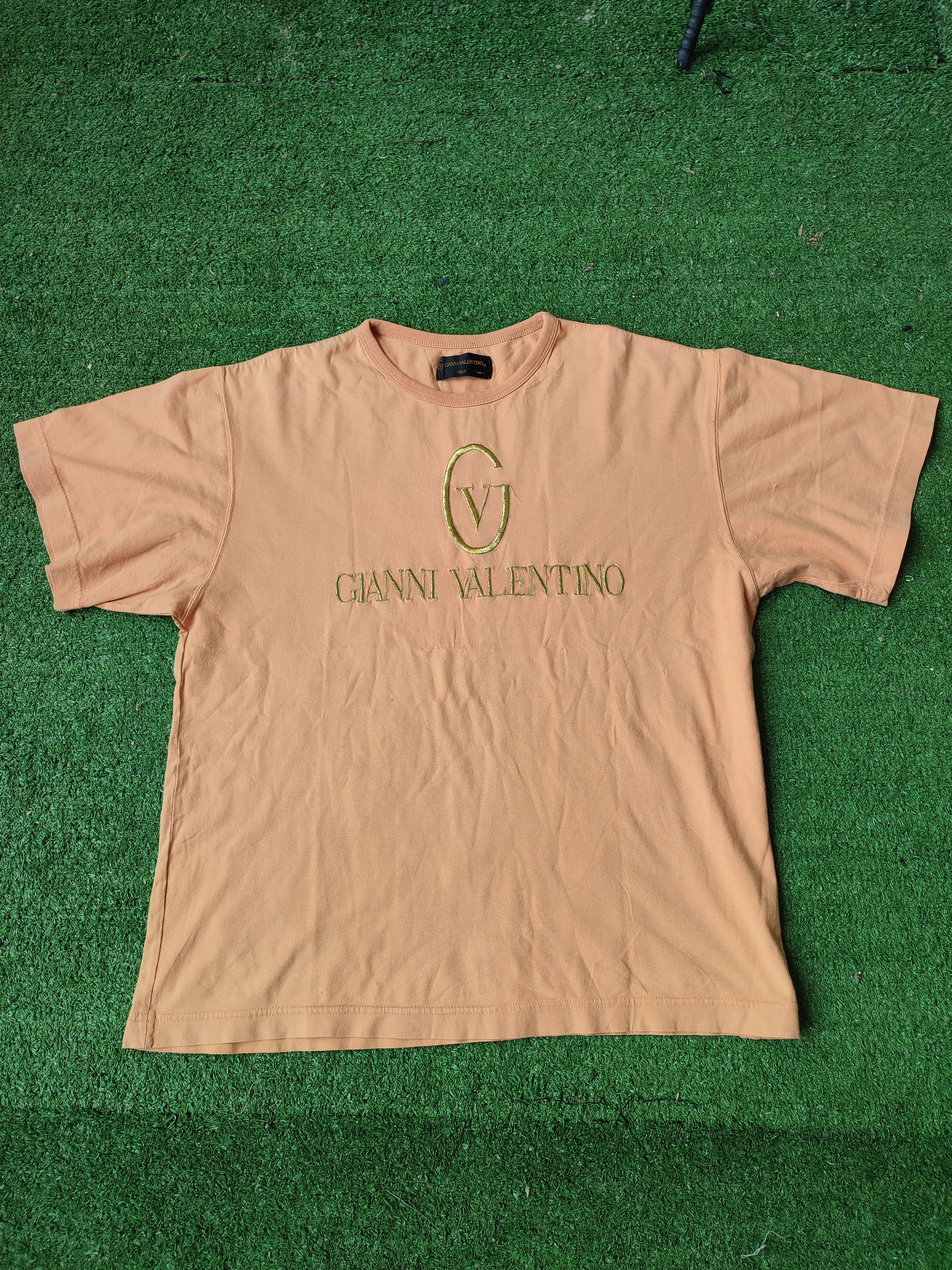 Gianni Valentino 💥90s💥 VTG GIANNI VALENTINO EMBROIDERY TEES Size US M / EU 48-50 / 2 - 1 Thumbnail