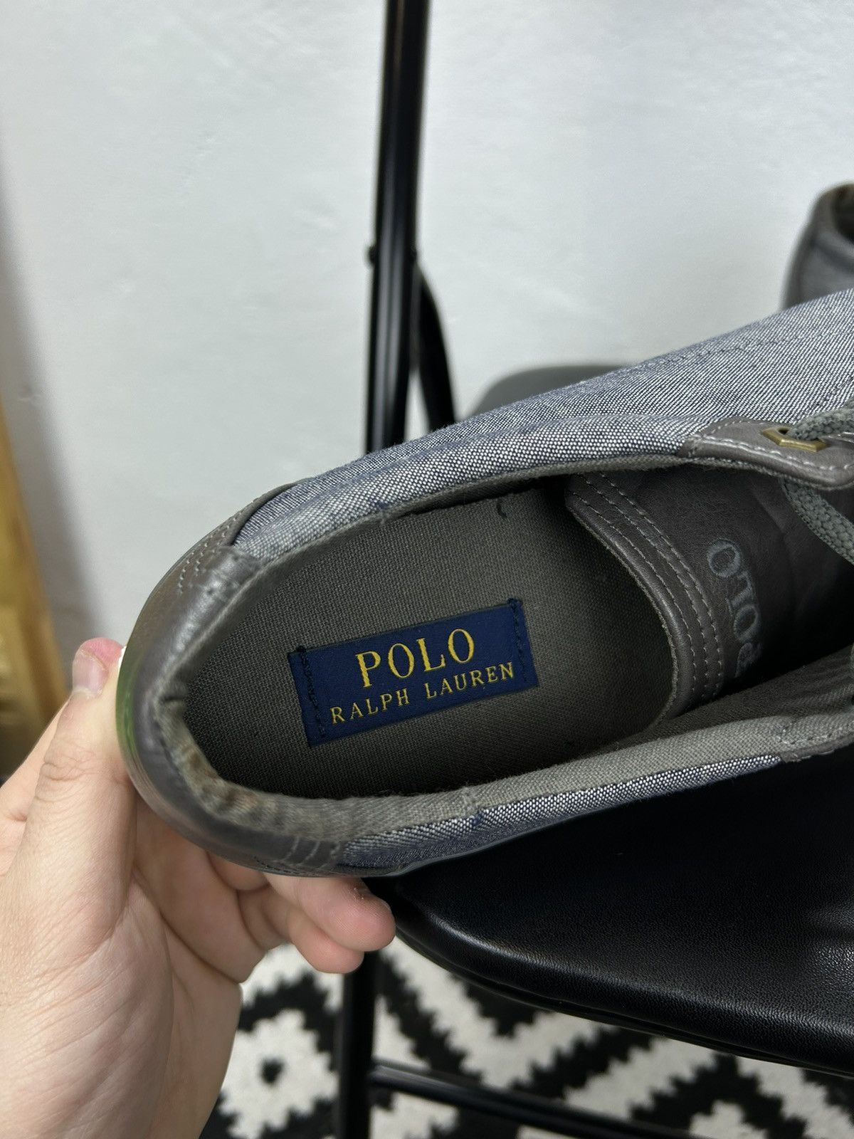 Polo Ralph Lauren Polo Ralph Lauren Low ton Sneakers Grey Size 44,5 - 45 Size US 11 / EU 44 - 8 Thumbnail