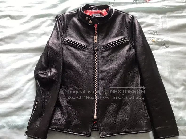 Schott Schott Weigh locomotive kraft leather coat Size US S / EU 44-46 / 1 - 1 Thumbnail