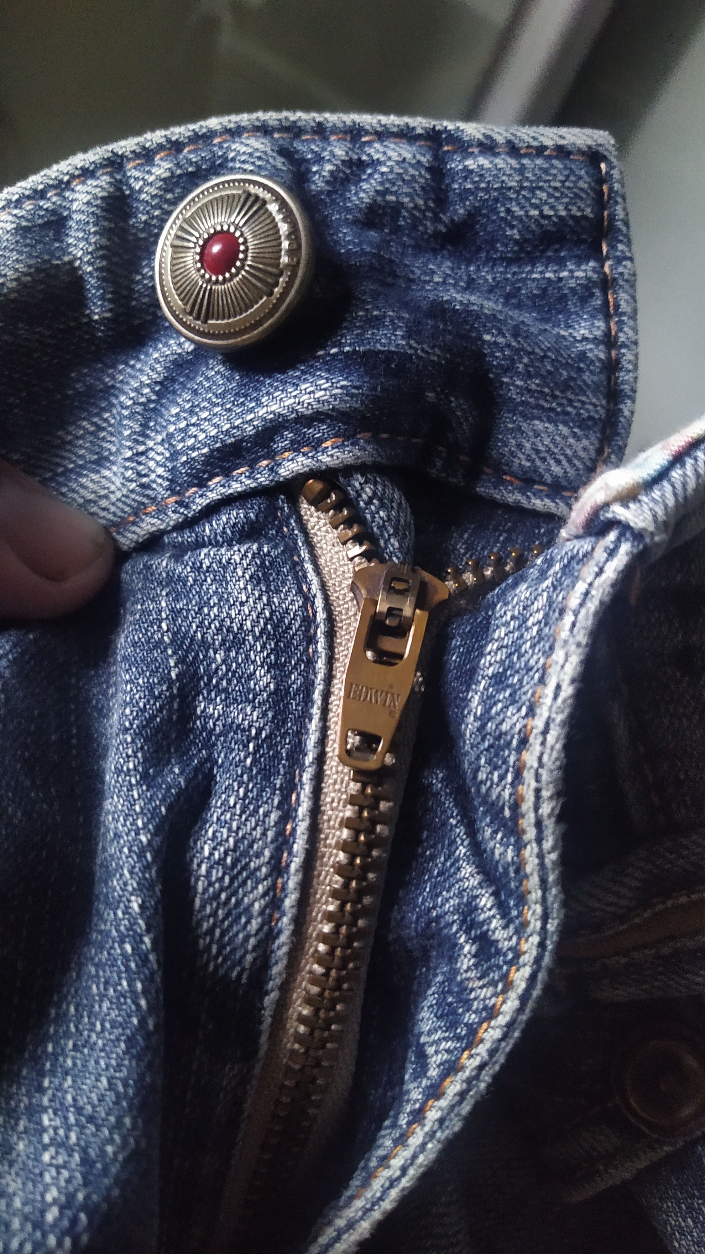 Edwin Edwin 444XVS Exclusive Vintage Western Denim Size US 37 - 8 Thumbnail