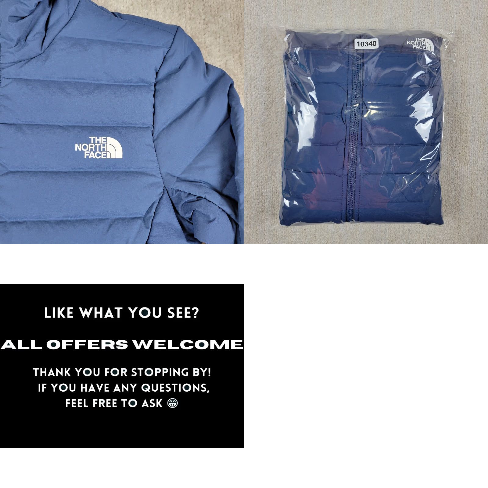 The North Face The North Face Women’s Down Parka Jacket Blue Full Zip Hooded Quilted 600 Winter Fall Spring Long Sleeve Size S Size S / US 4 / IT 40 - 9 Thumbnail