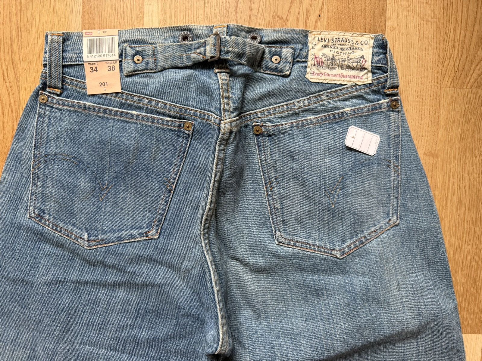 Levi's Vintage Clothing Levis Vintage LVC 201 Deadstock Size US 34 / EU 50 - 3 Thumbnail
