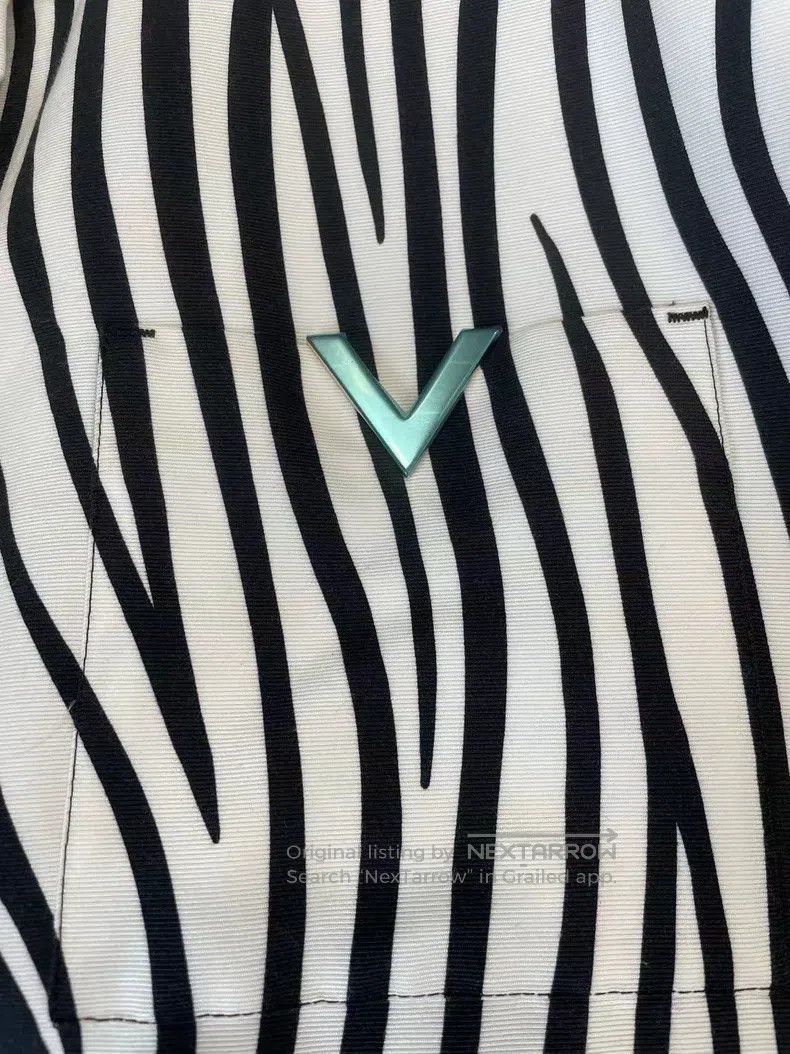 Valentino Valentino Zebra logo shirt jacket Size M / US 6-8 / IT 42-44 - 3 Thumbnail