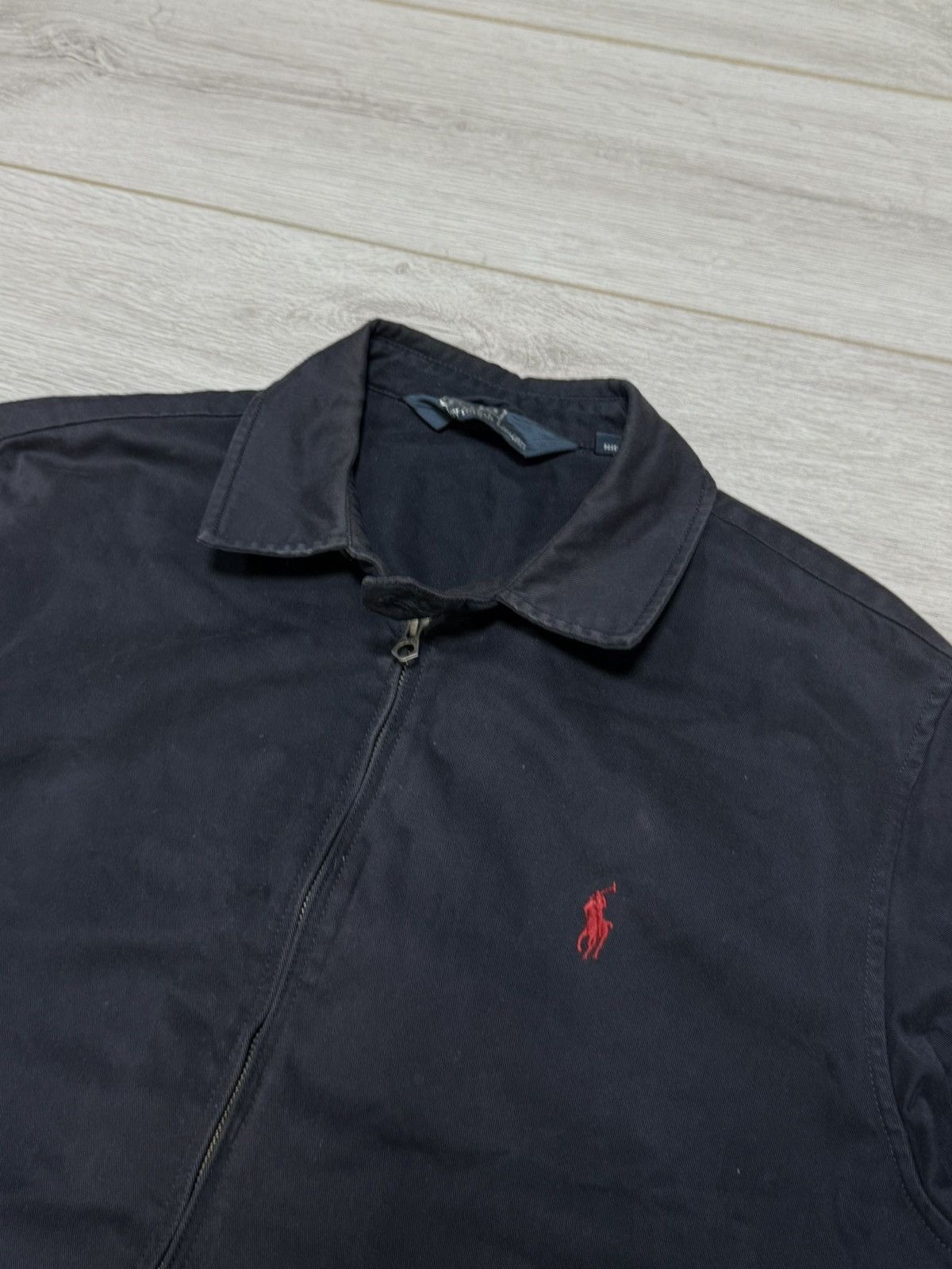 Polo Ralph Lauren POLO Ralph Lauren jacket zip vintage faded Size US L / EU 52-54 / 3 - 3 Thumbnail