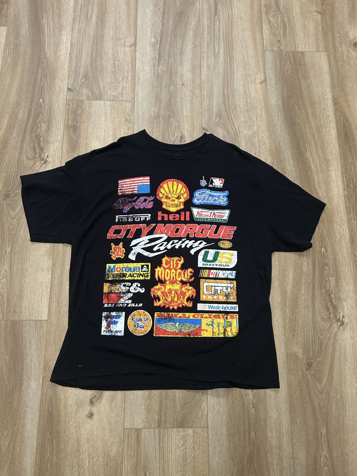 City Morgue × G59 Records City Morgue Greyday Men’s T-Shirt Size US XL / EU 56 / 4 - 2 Thumbnail