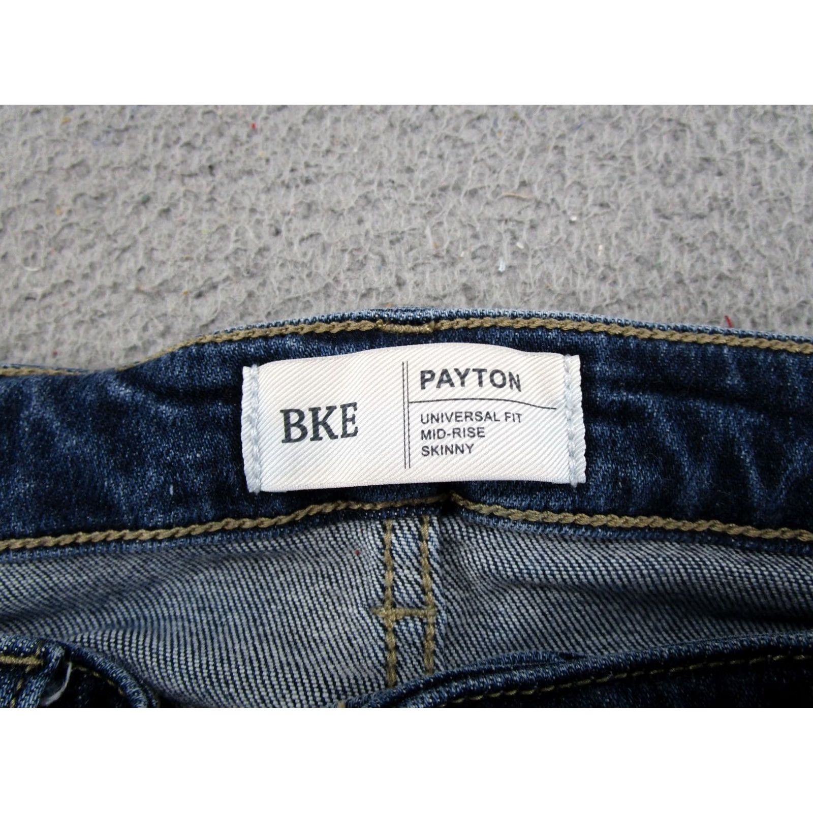 Vintage BKE Buckle Jeans Women 5-Pocket Skinny Denim Stretch Blue Size 29 Regular XS Size 29" - 4 Thumbnail