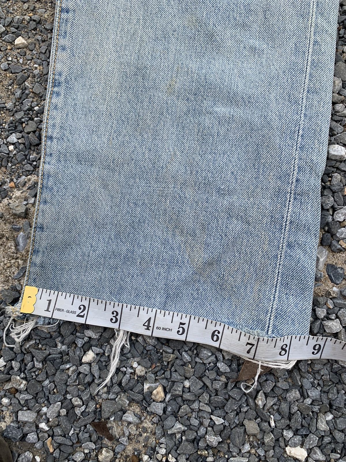 Edwin VINTAGE EDWIN 505XX SELVEDGE FADED JAPANESE DISTRESSED DENIM Size US 29 - 23 Thumbnail