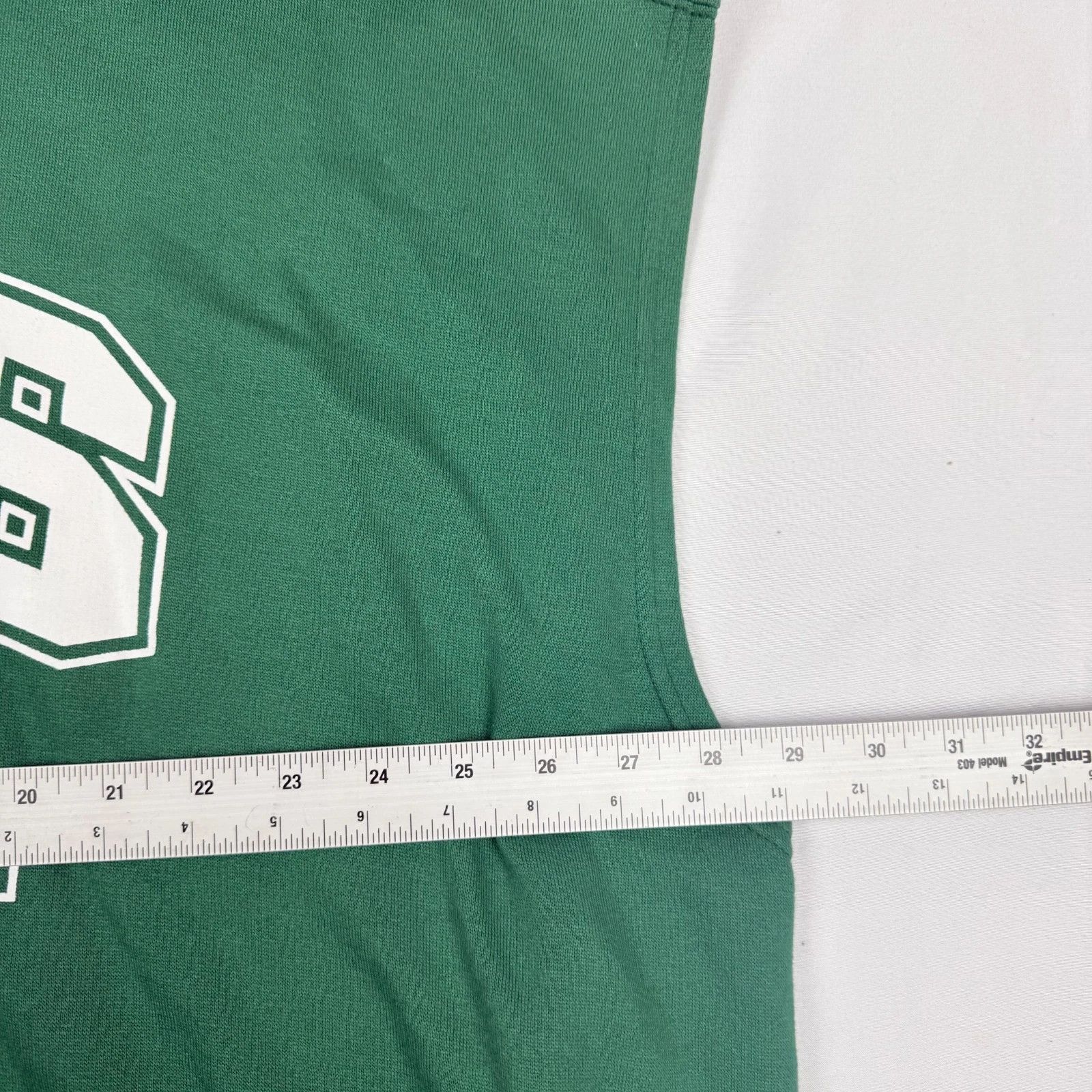NFL NY Jets Football Hoodie Sleeveless 4XL Mens Green Big Tall D Size US XXL / EU 58 / 5 - 5 Thumbnail