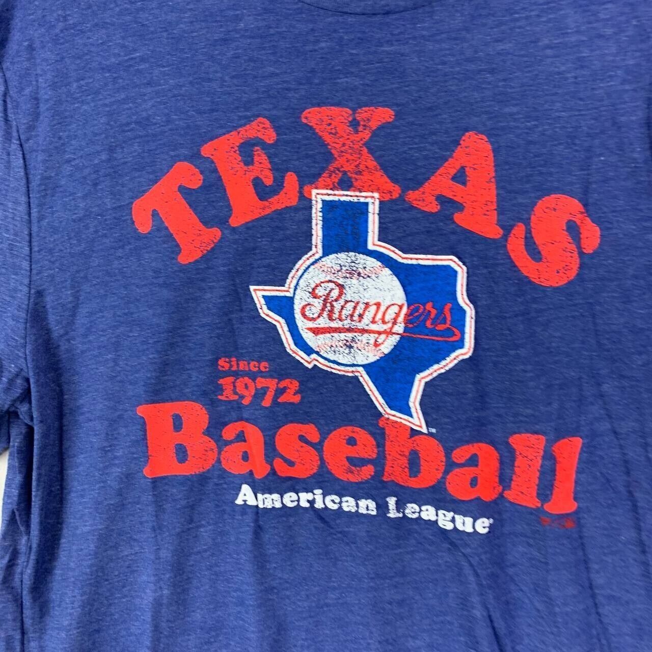 MLB Texas Rangers MLB Large Fanatics Casual T-Shirt Blue New Men Size US L / EU 52-54 / 3 - 2 Thumbnail