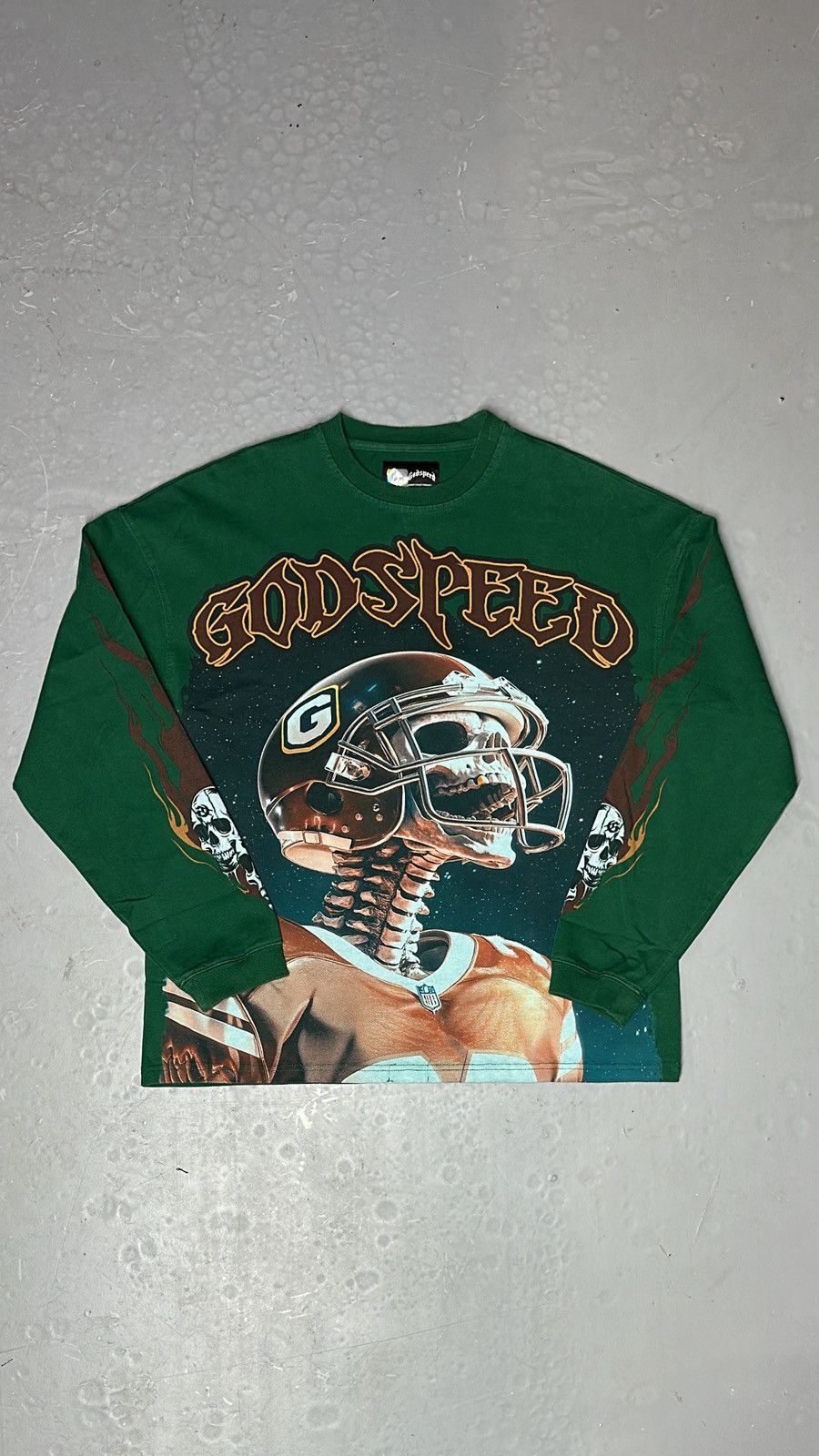 Godspeed Godspeed Morale Green Long Sleeve Size US L / EU 52-54 / 3 - 1 Thumbnail