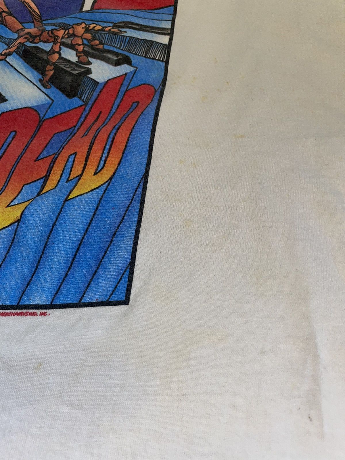 Grateful Dead VERY RARE 1989 Grateful Dead Summer Tour Tee Size US XL / EU 56 / 4 - 12 Thumbnail