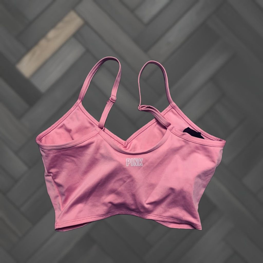 Pinko Victoria’s Secret PINK Active Ultimate Lightly Lined Sports Bra Small NWT Pink Activewear Women S Sports Bra Size ONE SIZE - 1 Thumbnail