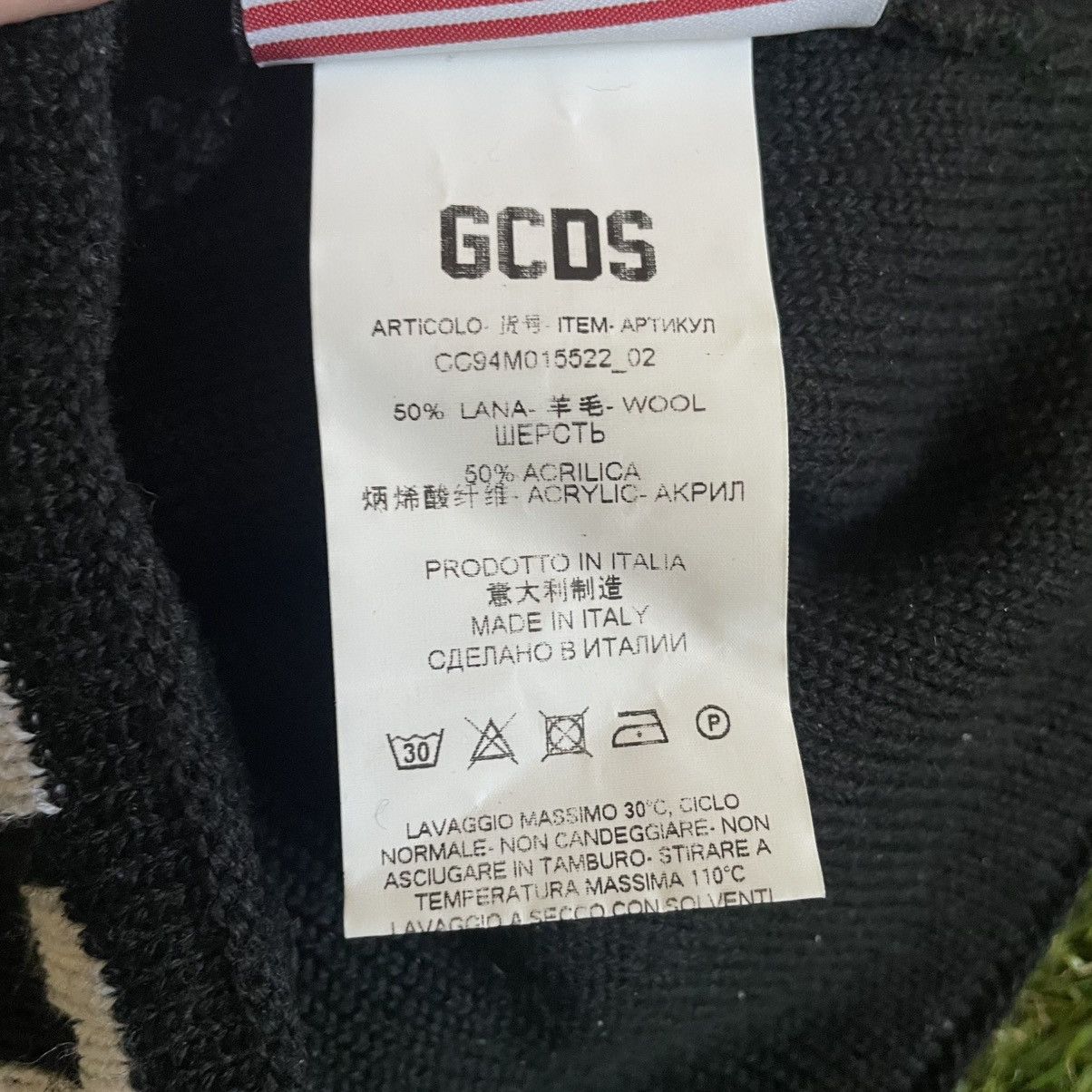 GCDS GCDS Beanie Black Adult OSFA Designer Made in Italy Size ONE SIZE - 4 Thumbnail